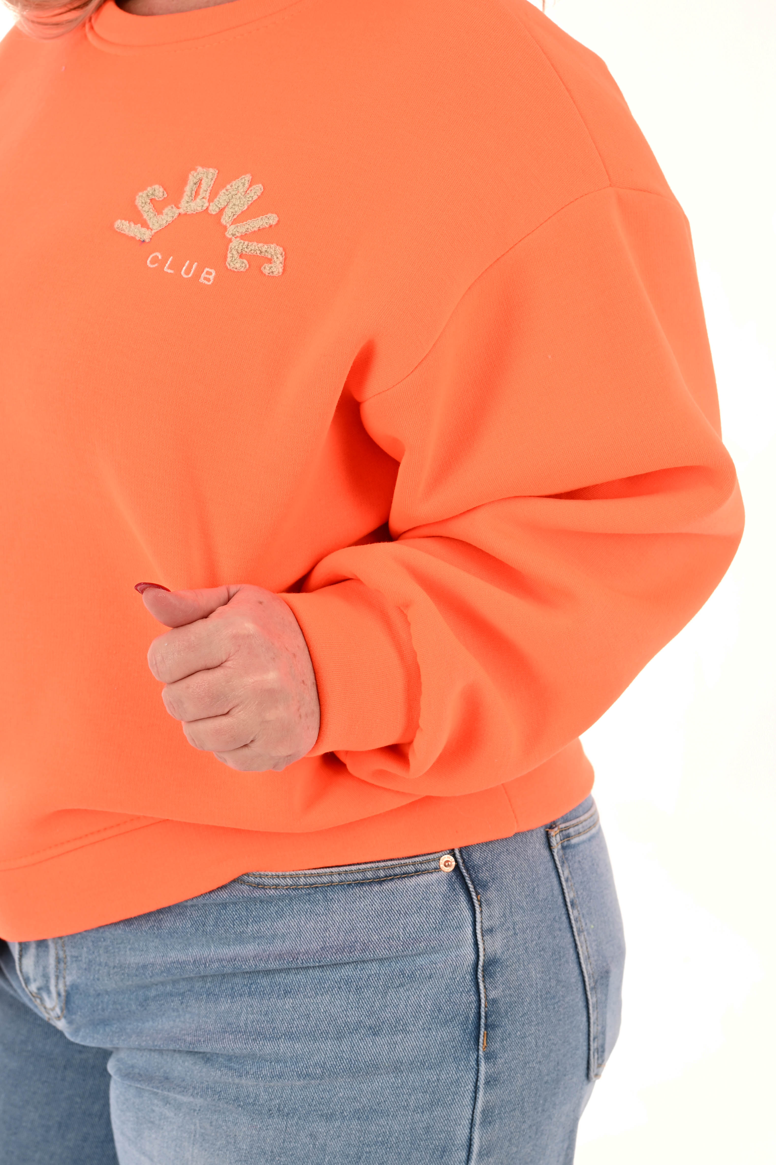 Sweater iconic club oranje