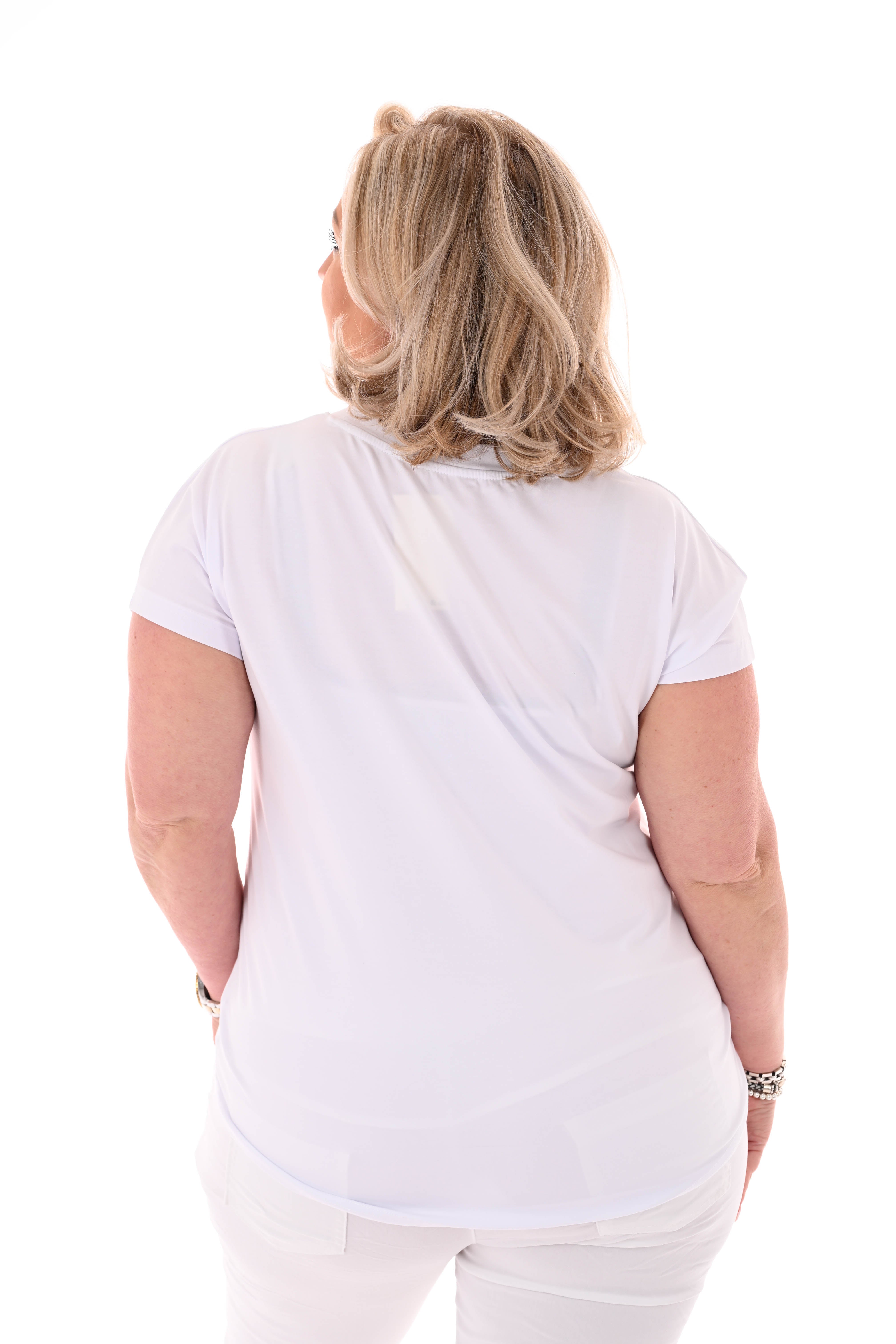T-shirt CinCin lichtgroen