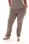 Silky broek uni taupe