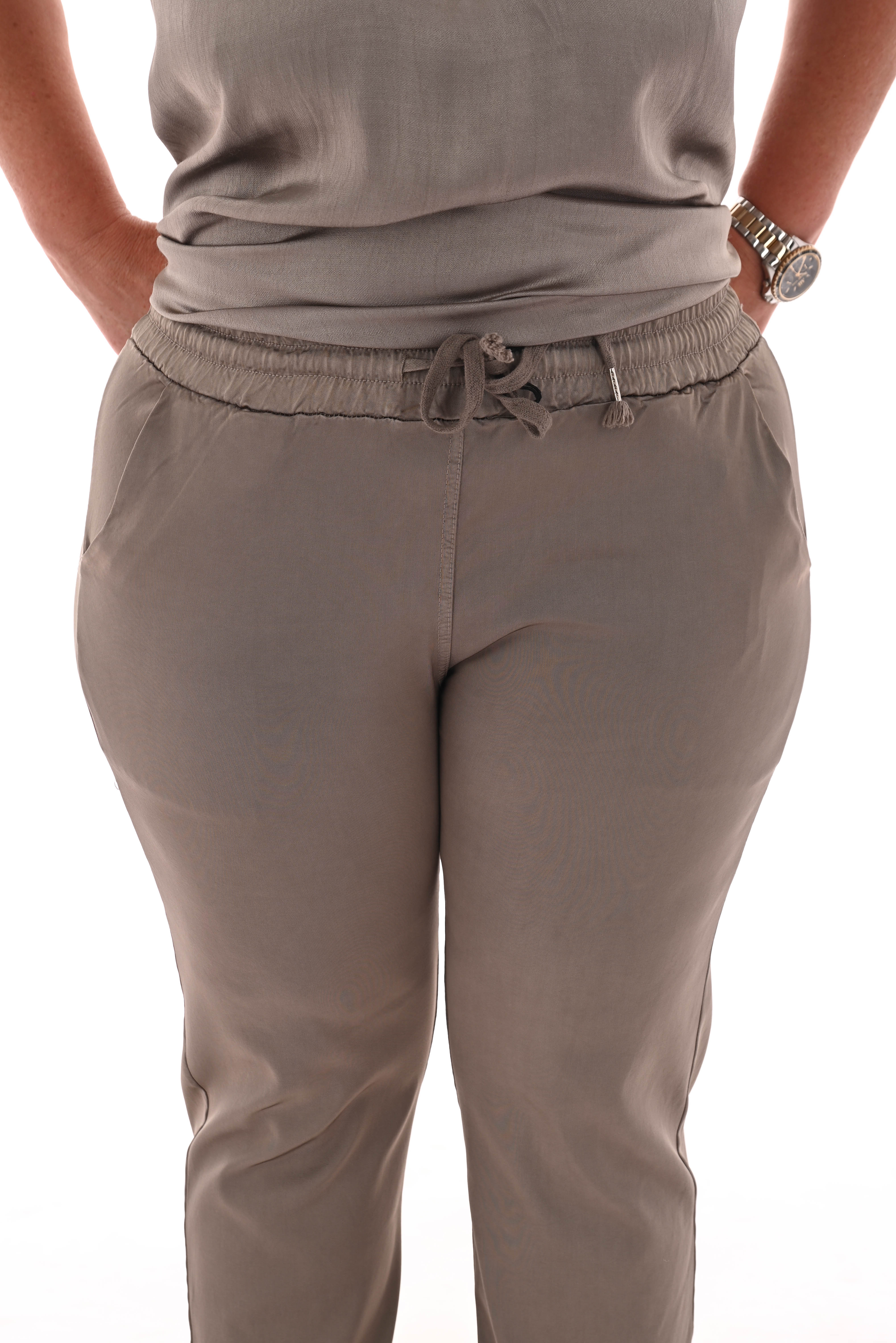 Silky broek uni taupe