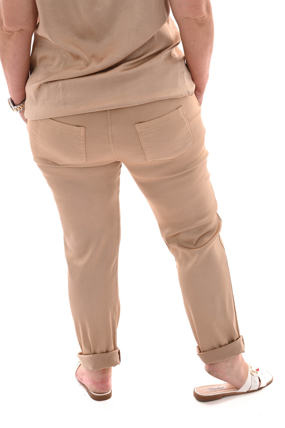 Silky broek uni camel