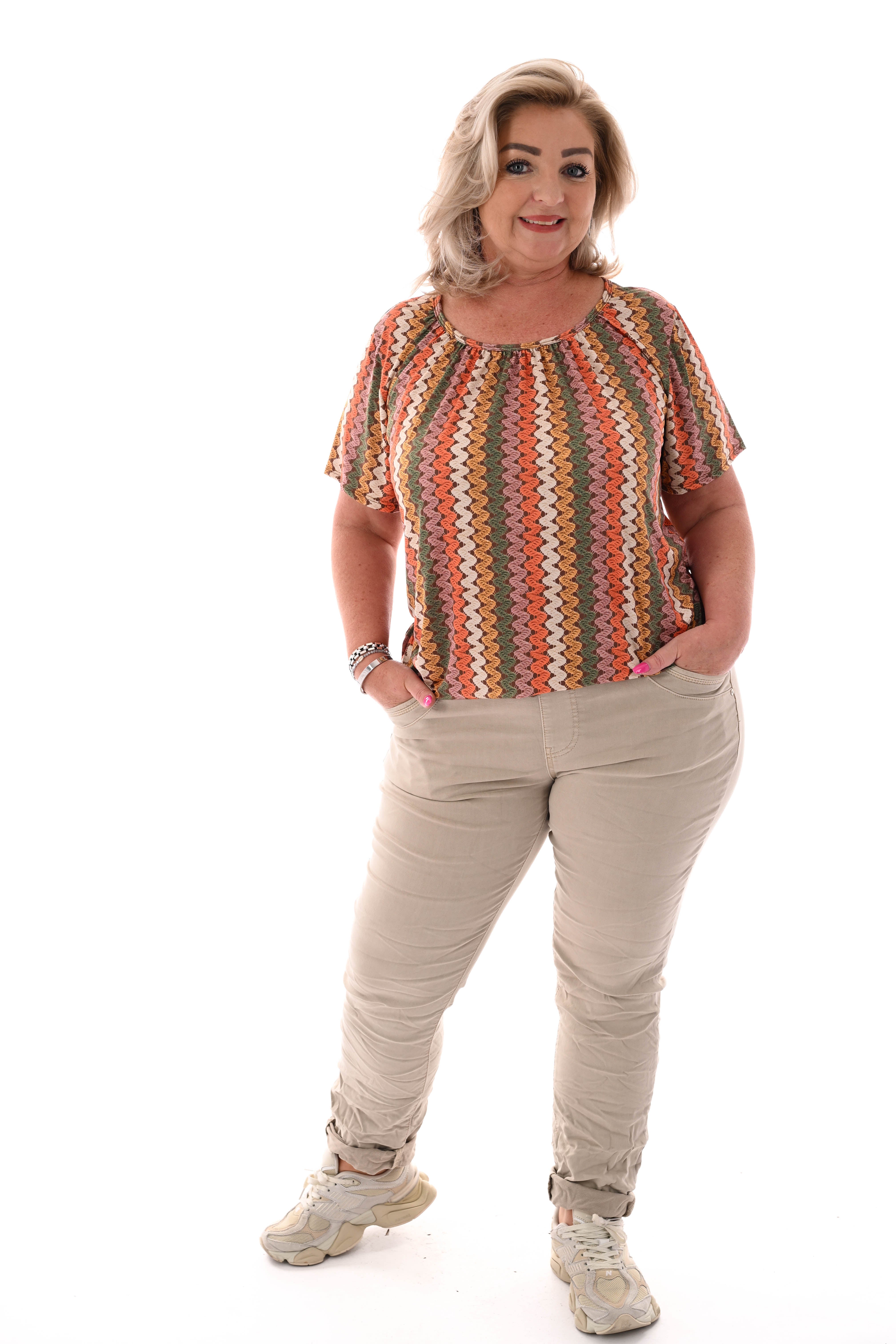 Karostar baggy jog fit beige
