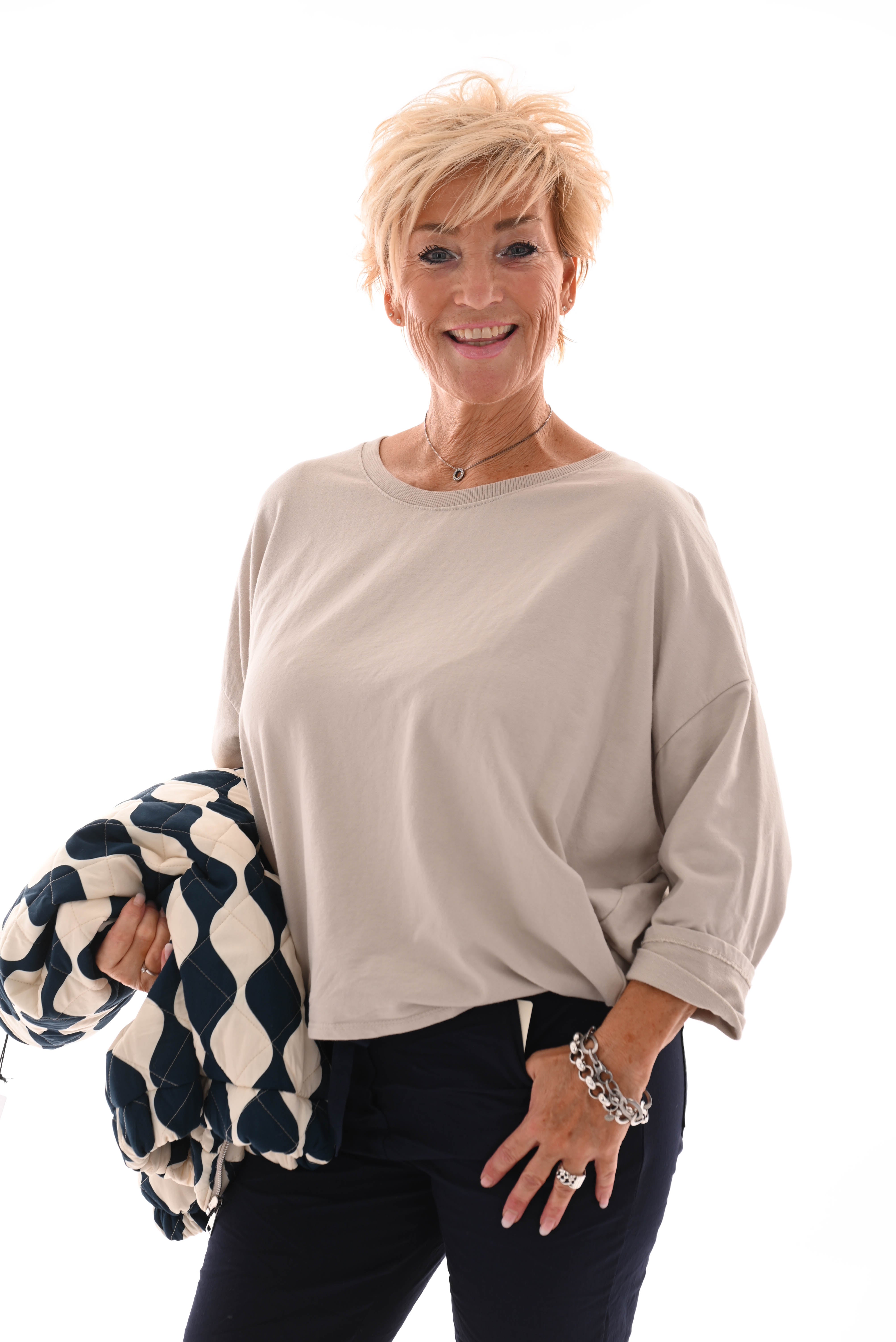 Basic top beige