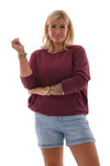 Basic top bordeaux