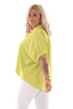 Oversized blouse uni lime