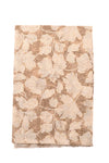 Sjaal fijne bloemen beige