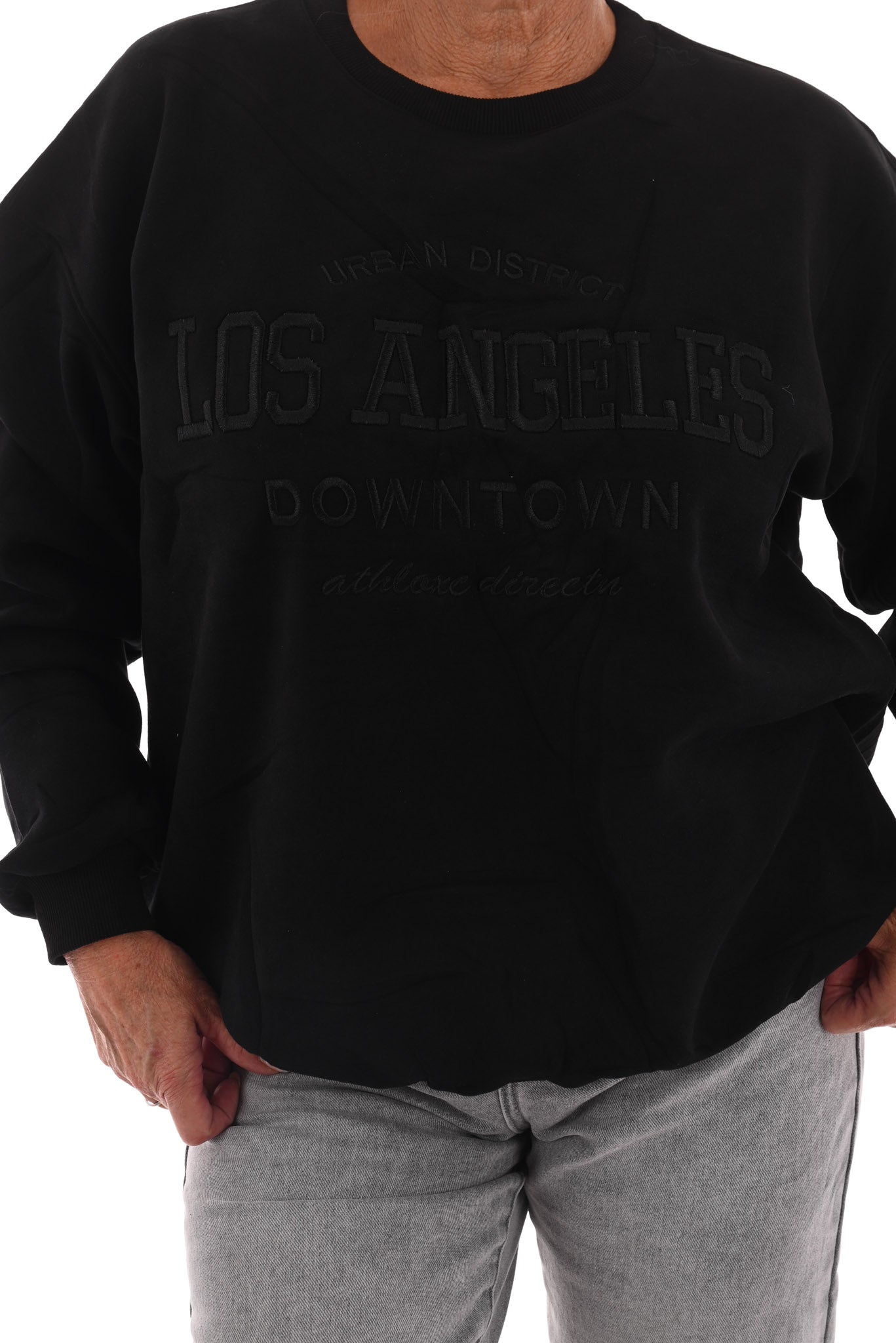 Sweater los angeles zwart