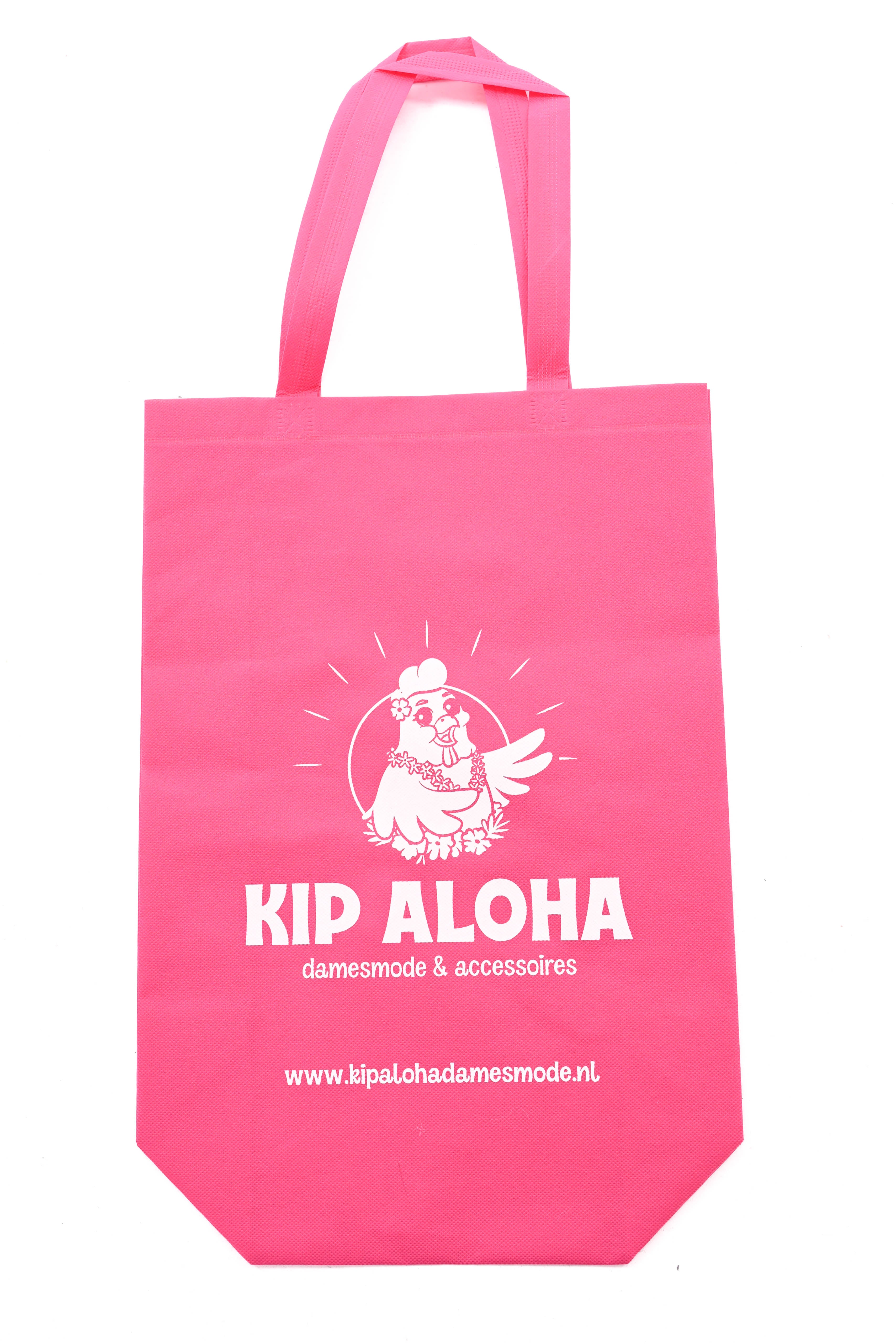 Non woven shopper fuchsia