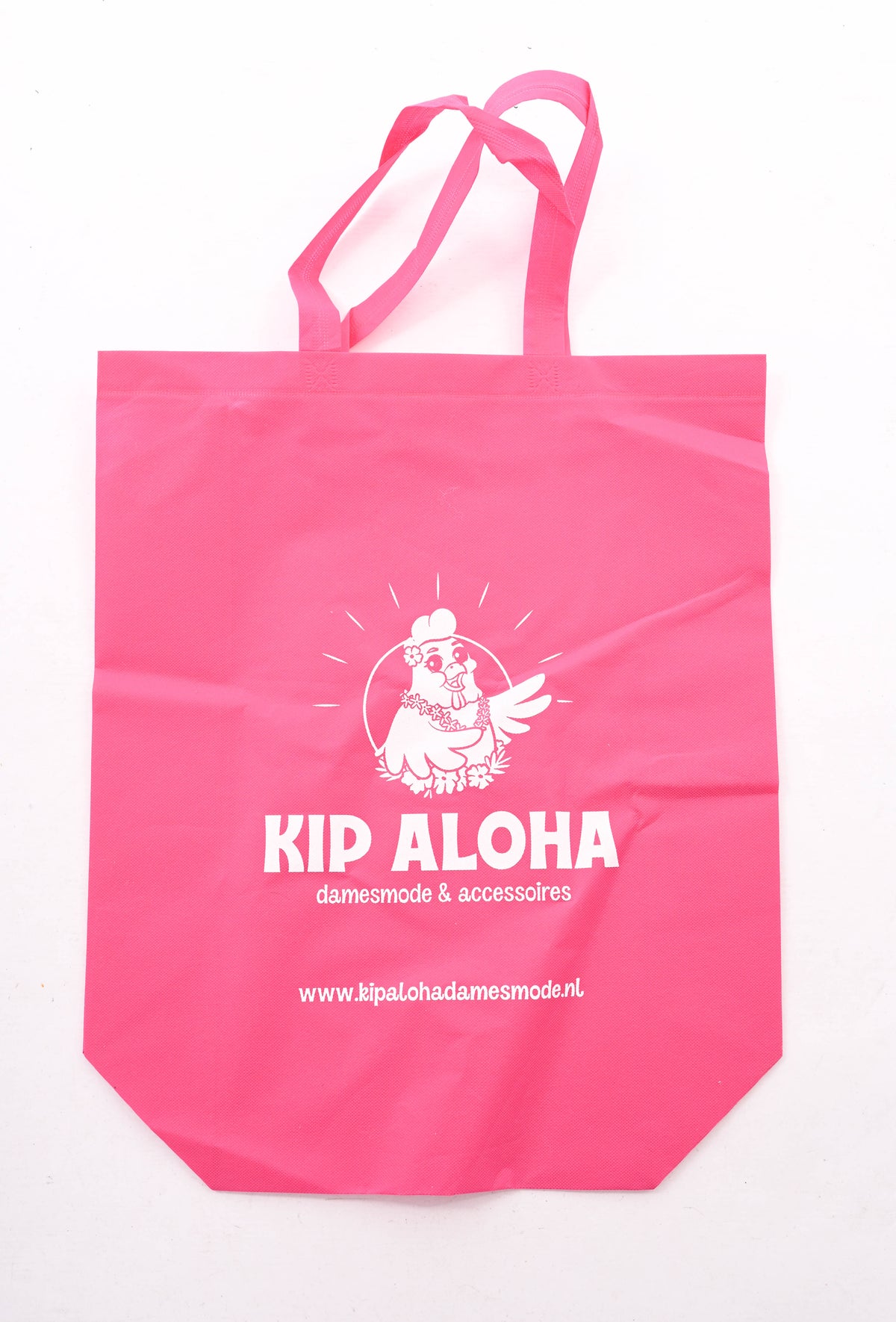 Non woven shopper fuchsia