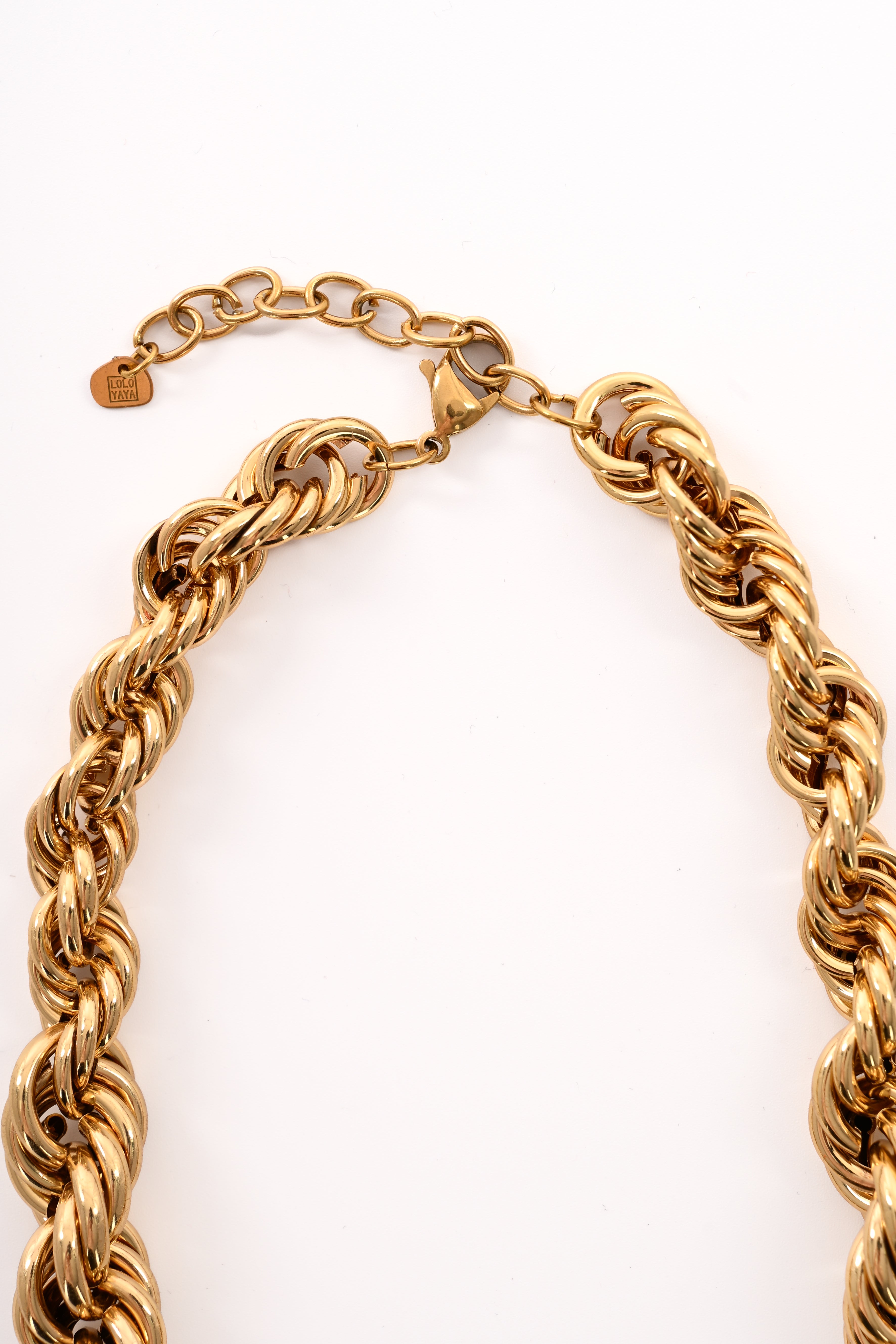 Ketting gedraaid goud