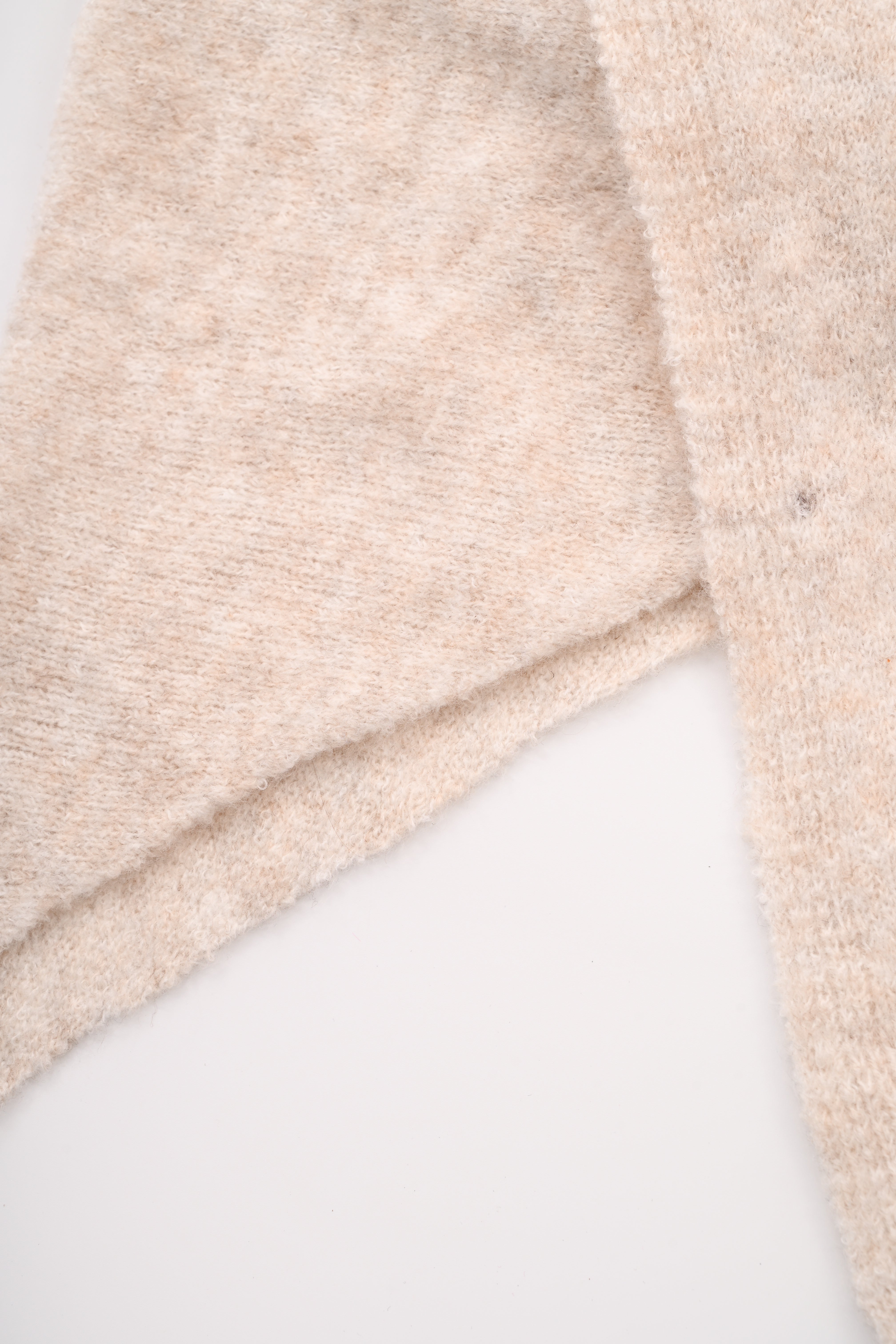 Kort sjaaltje uni beige