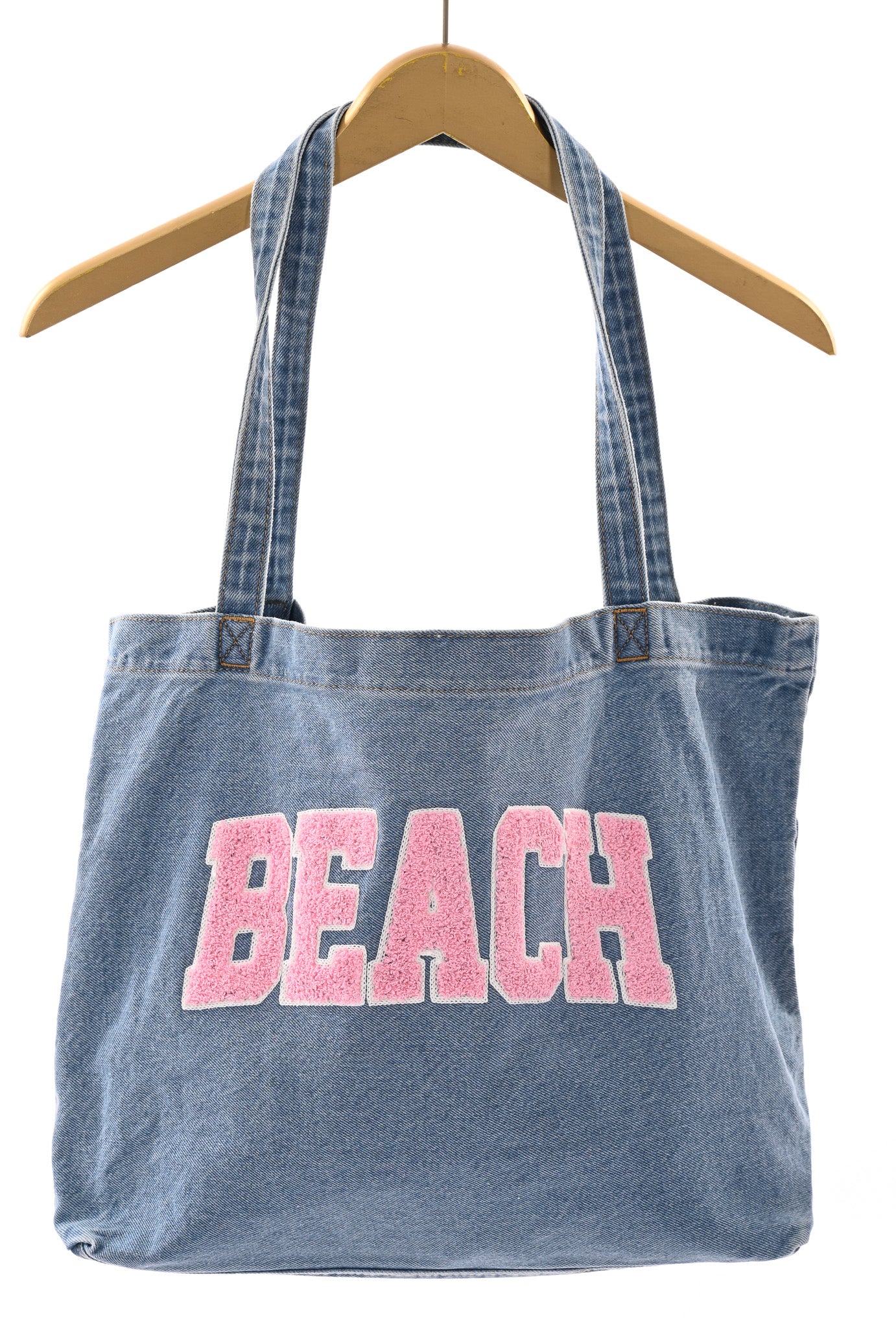 Jeanstas beach lichtroze