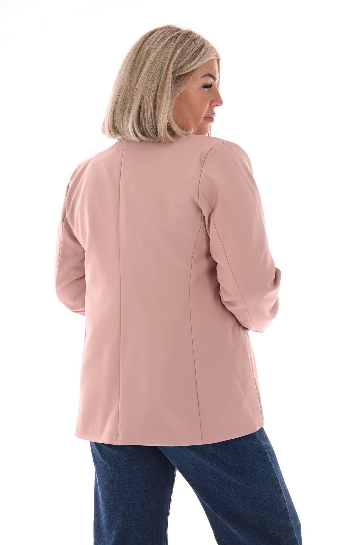 Blazer uni lichtroze