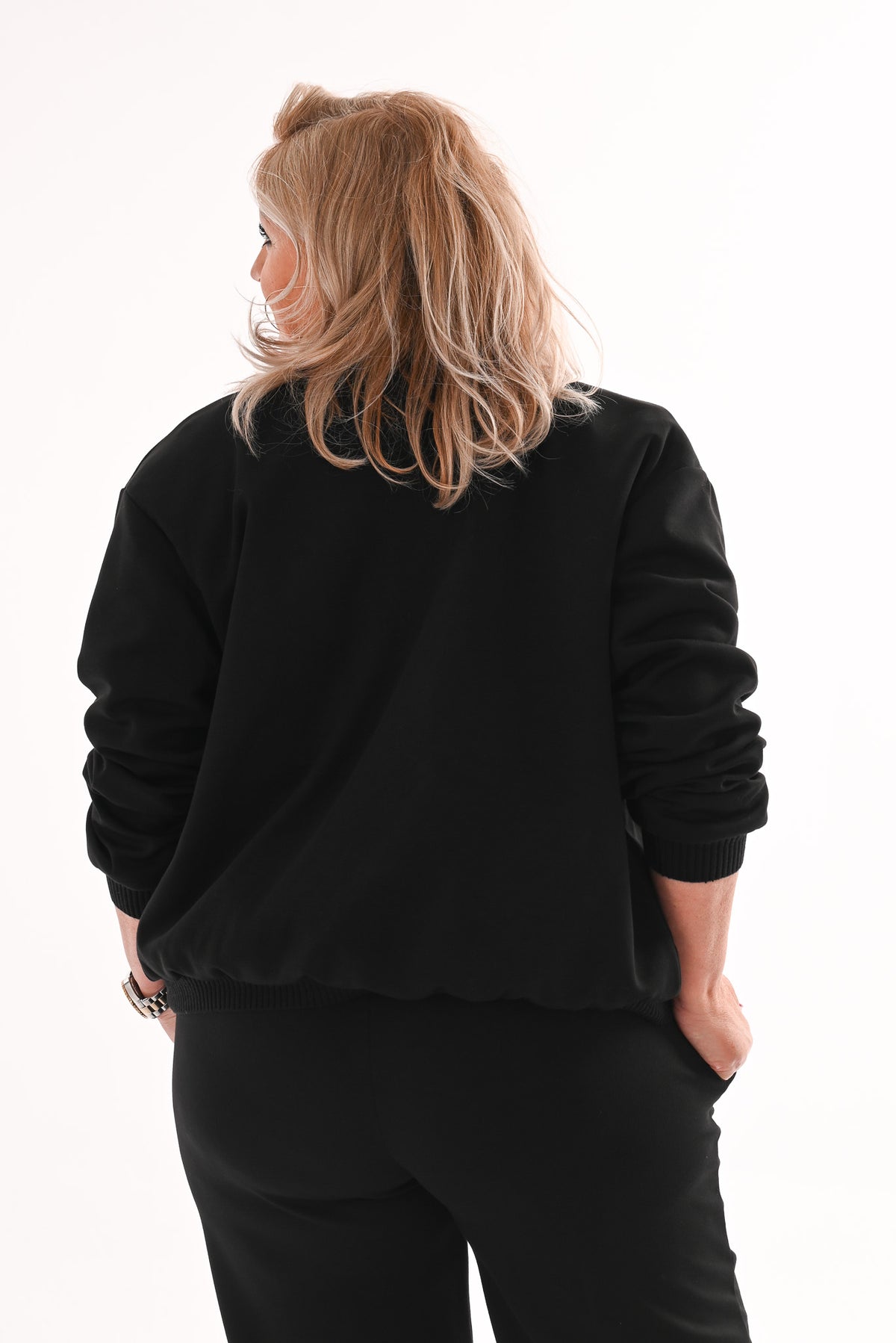 Bomber joggings jack uni zwart