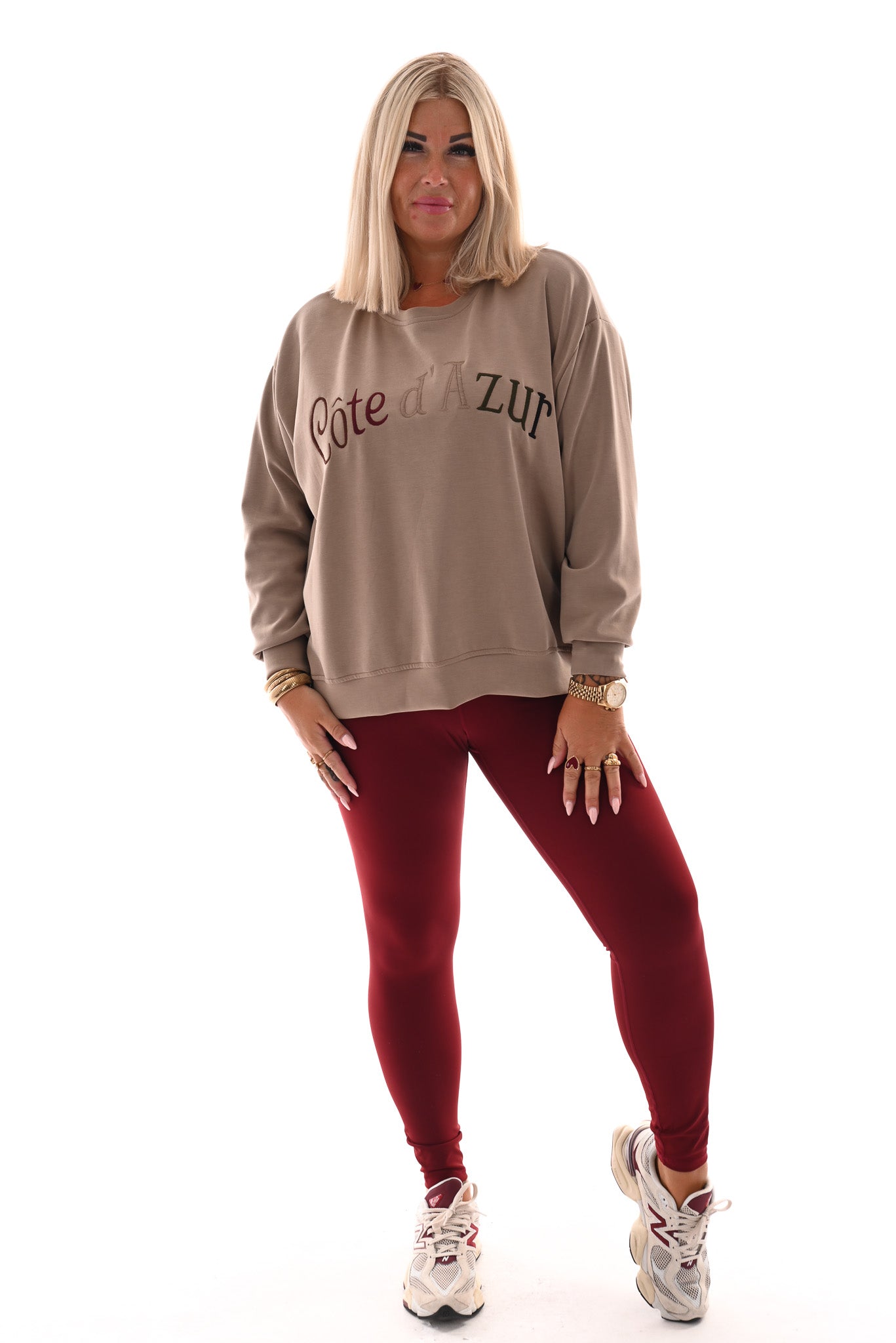 Sweater Cote d' Azur beige
