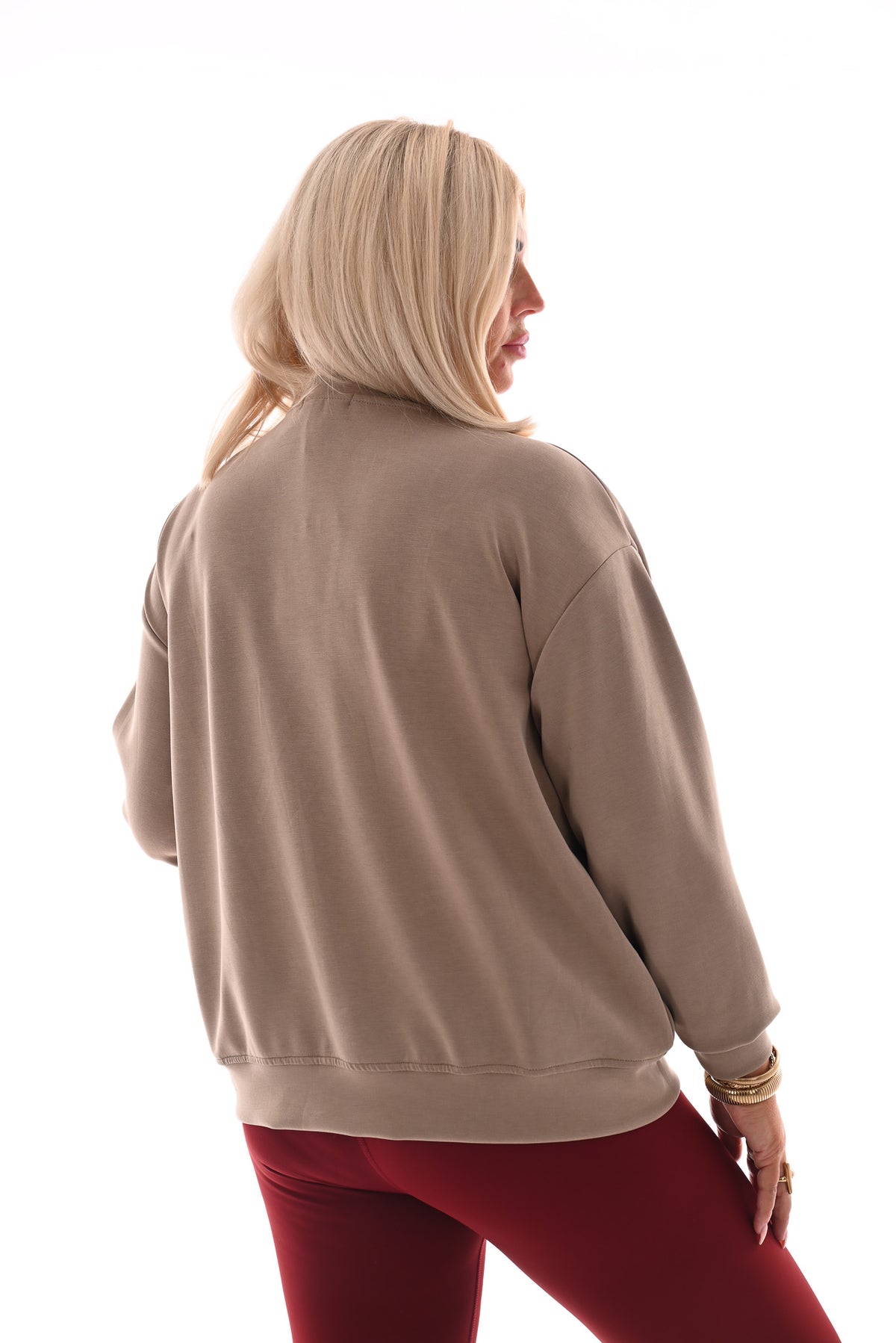 Sweater Cote d' Azur beige