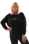 Sweater Cote d' Azur zwart