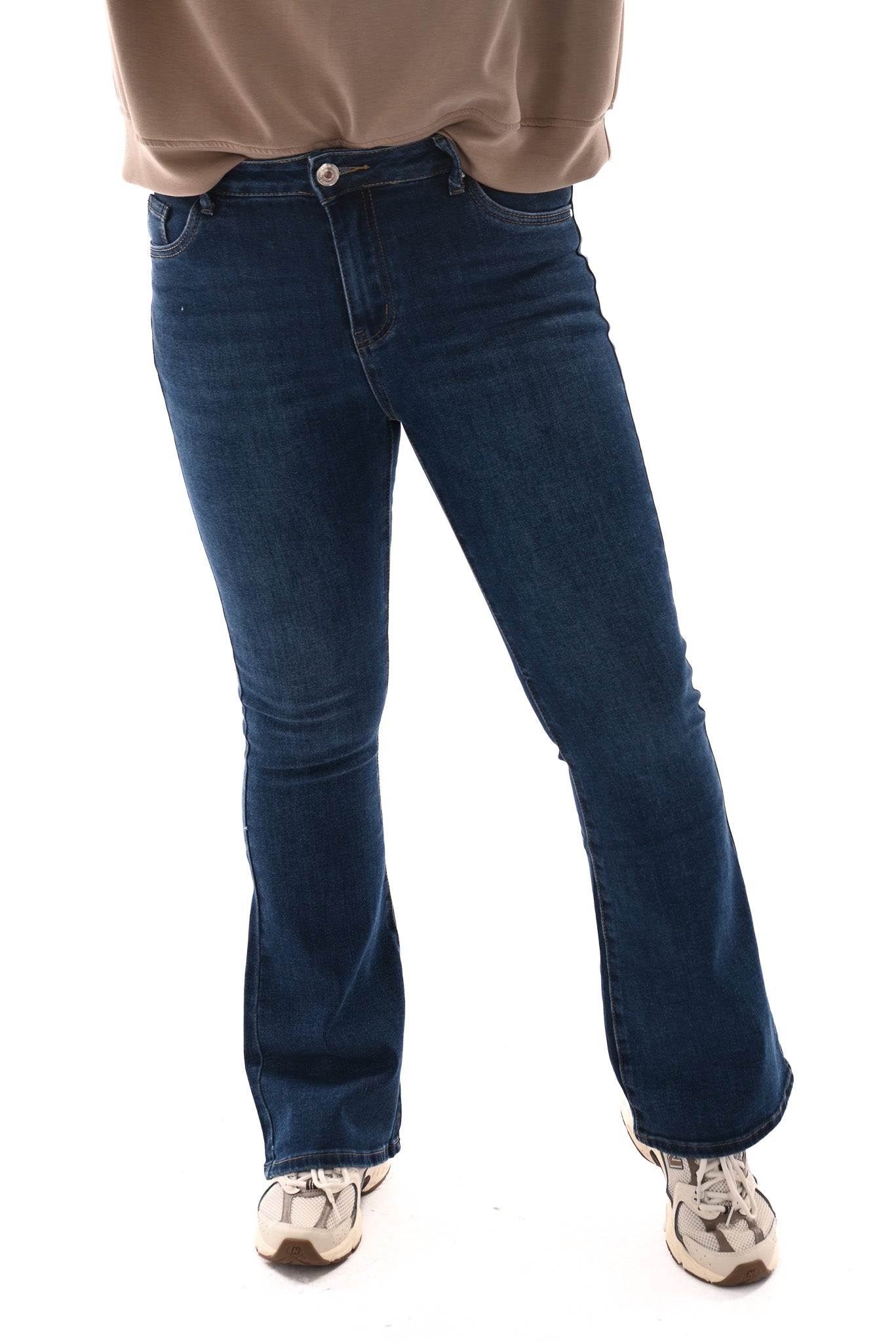 Goodies jeans flared blauw
