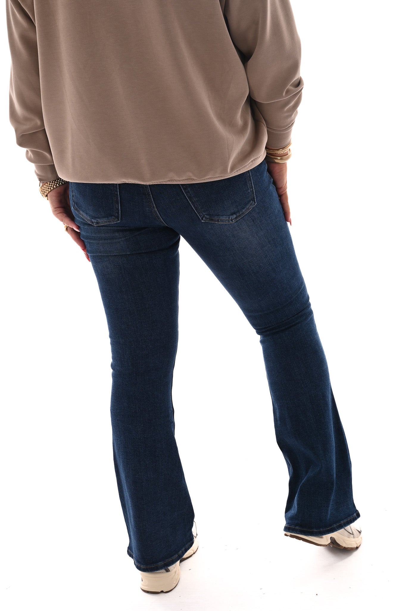 Goodies jeans flared blauw
