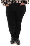 Goodies jeans skinny highwaist zwart