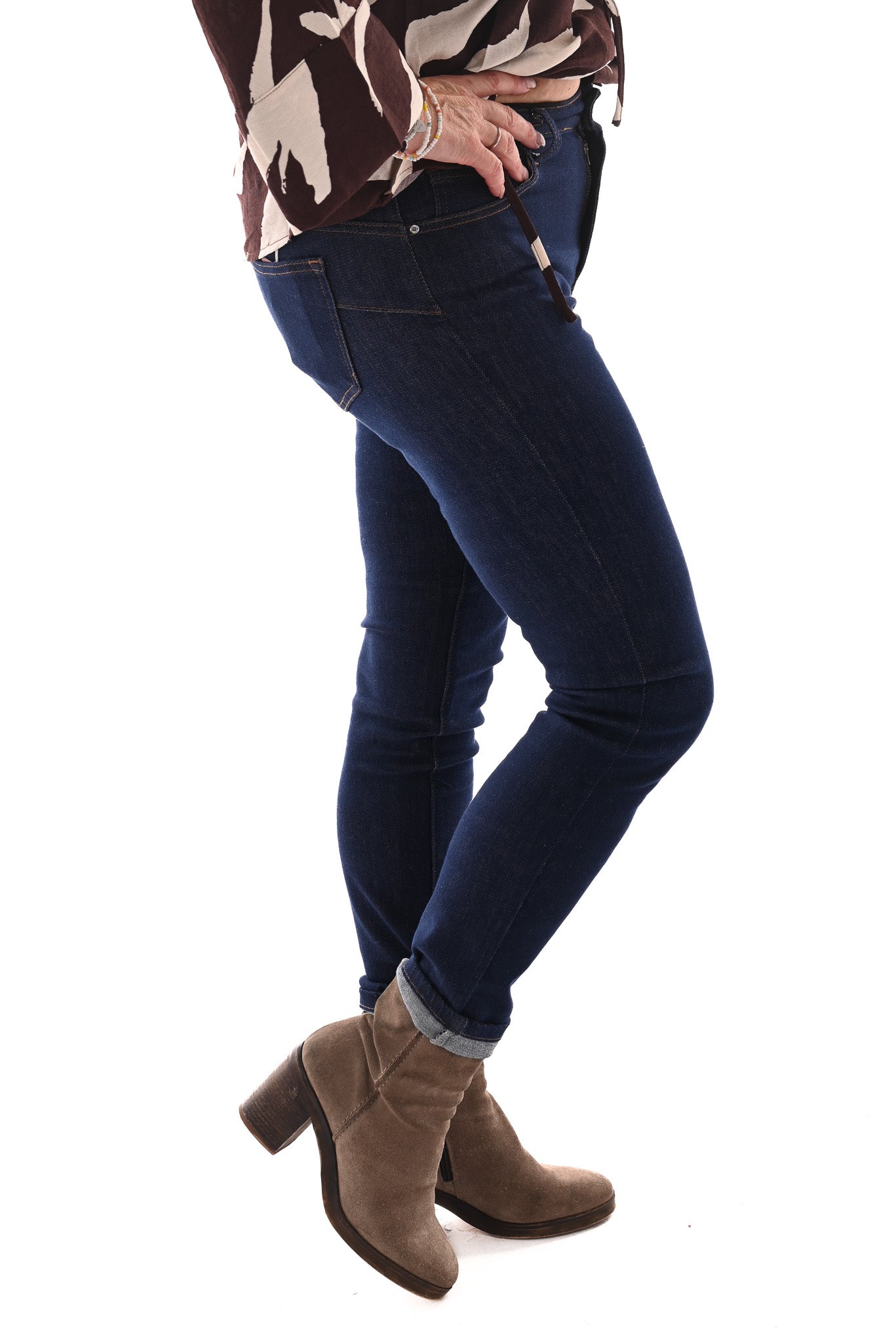 Kathy jeans push-up skinny blauw