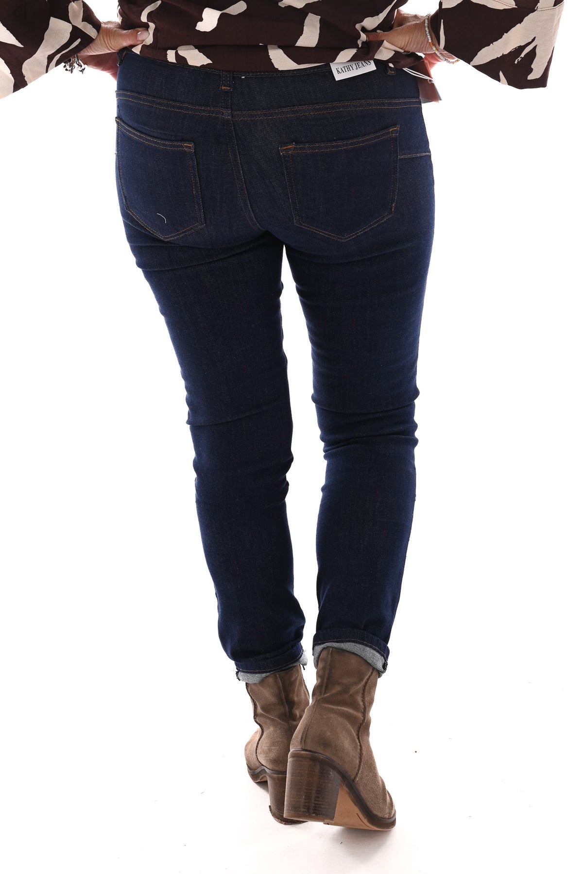 Kathy jeans push-up skinny blauw