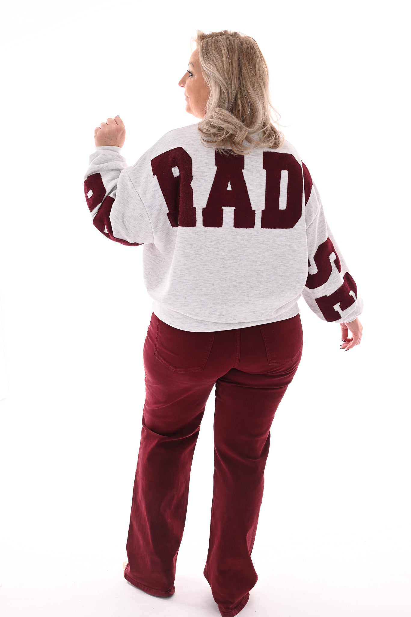 Sweater paradise lichtgrijs