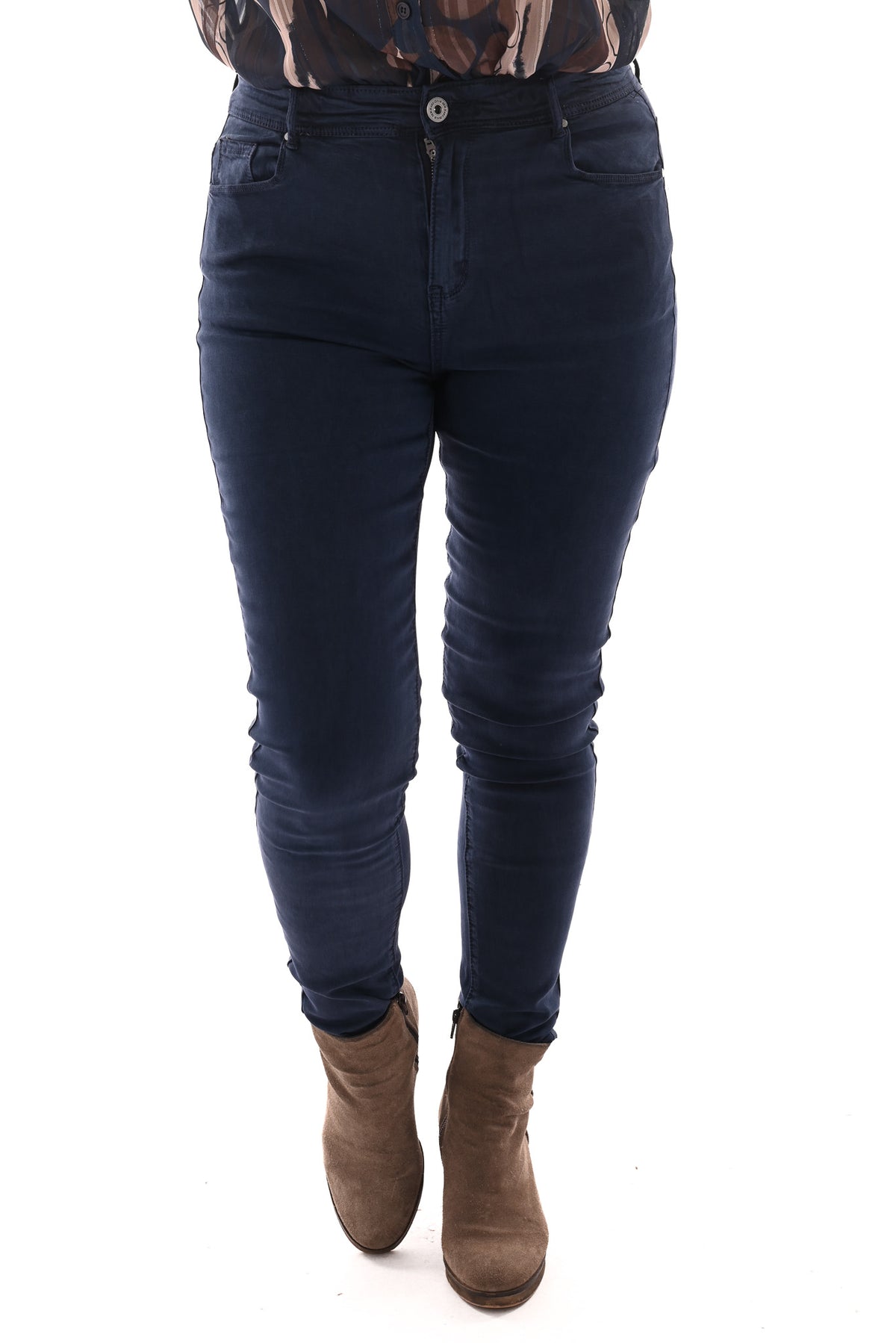 Goodies jeans skinny highwaist jeansblauw