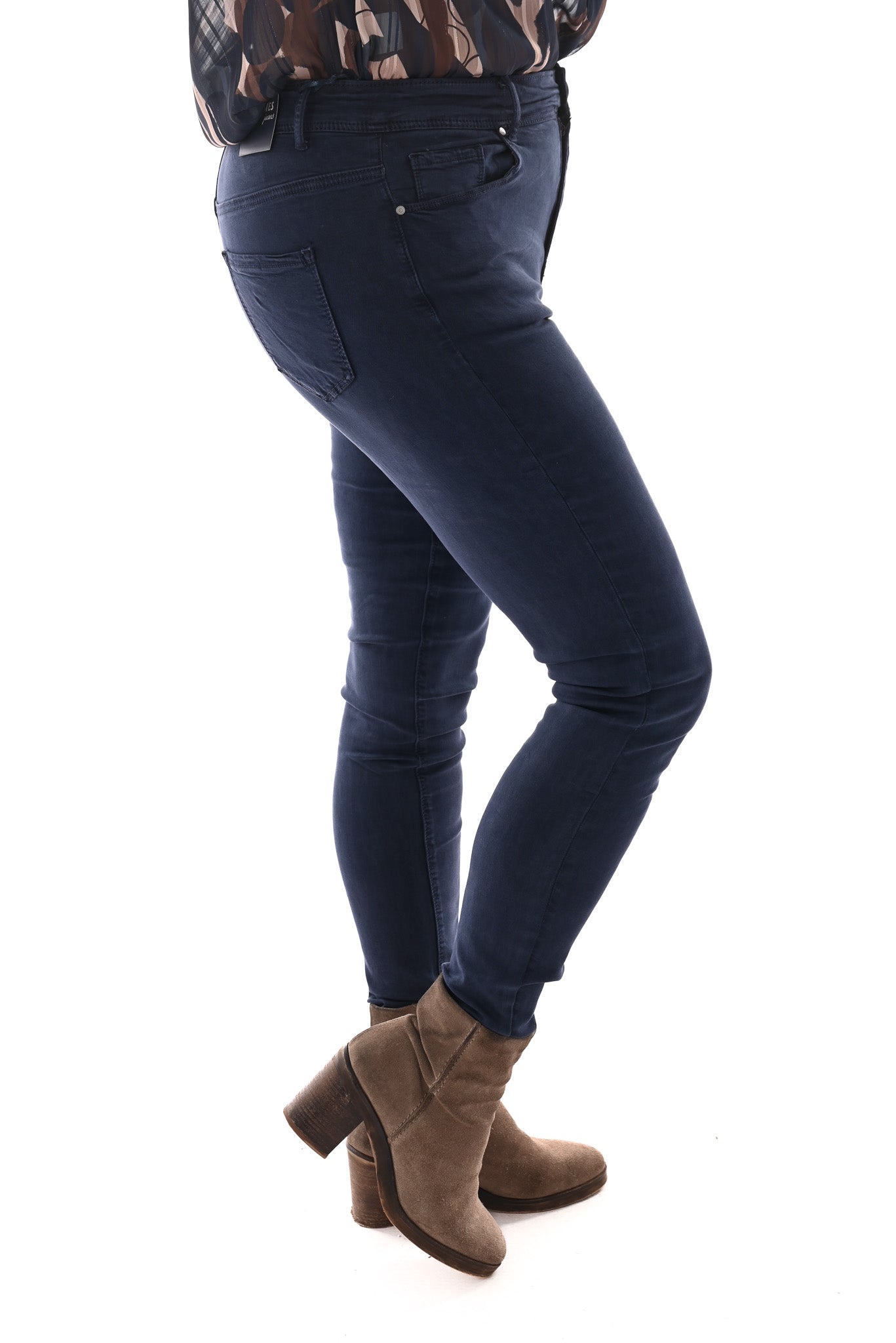 Goodies jeans skinny highwaist jeansblauw