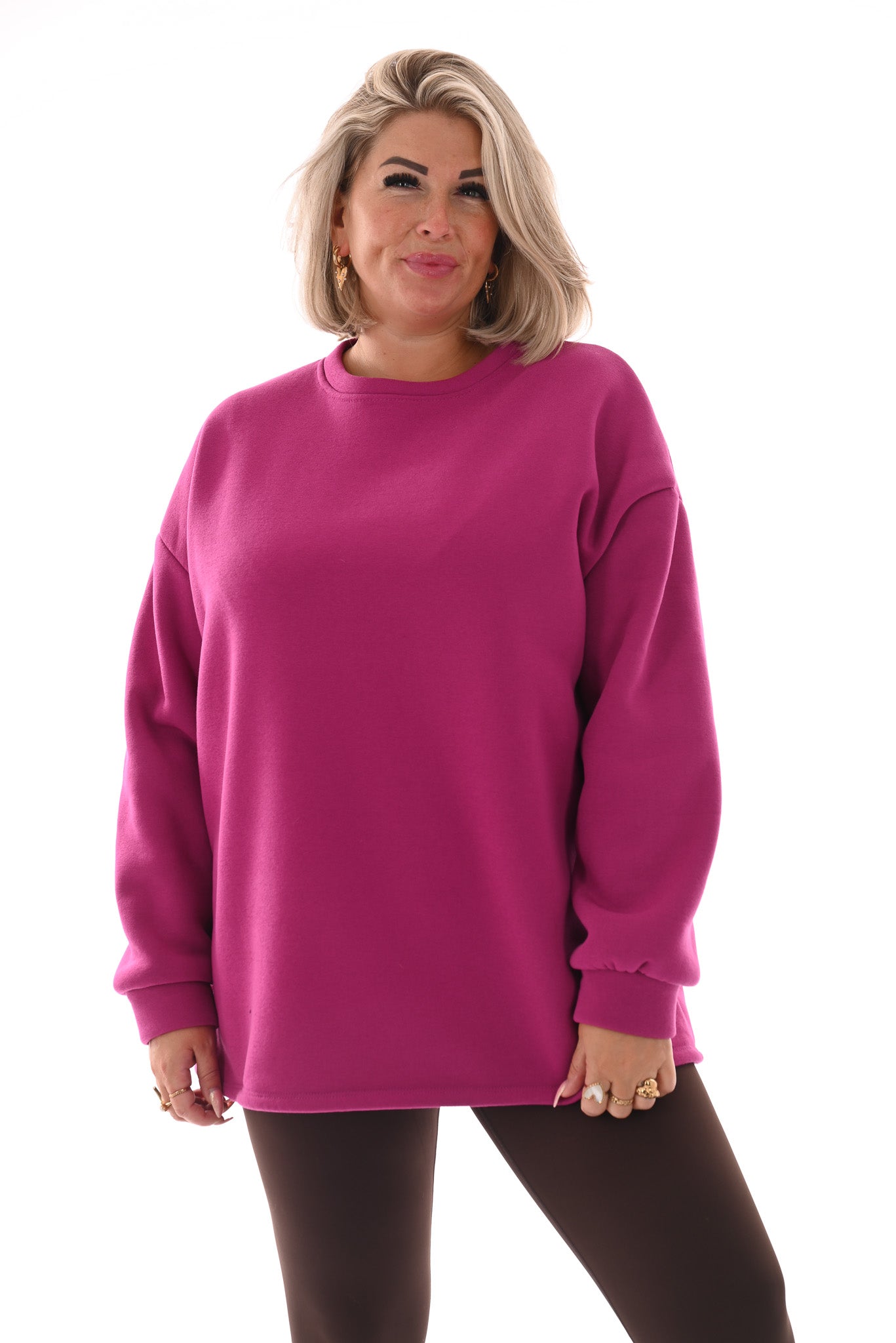 Sweater cherie teddy cyclaam