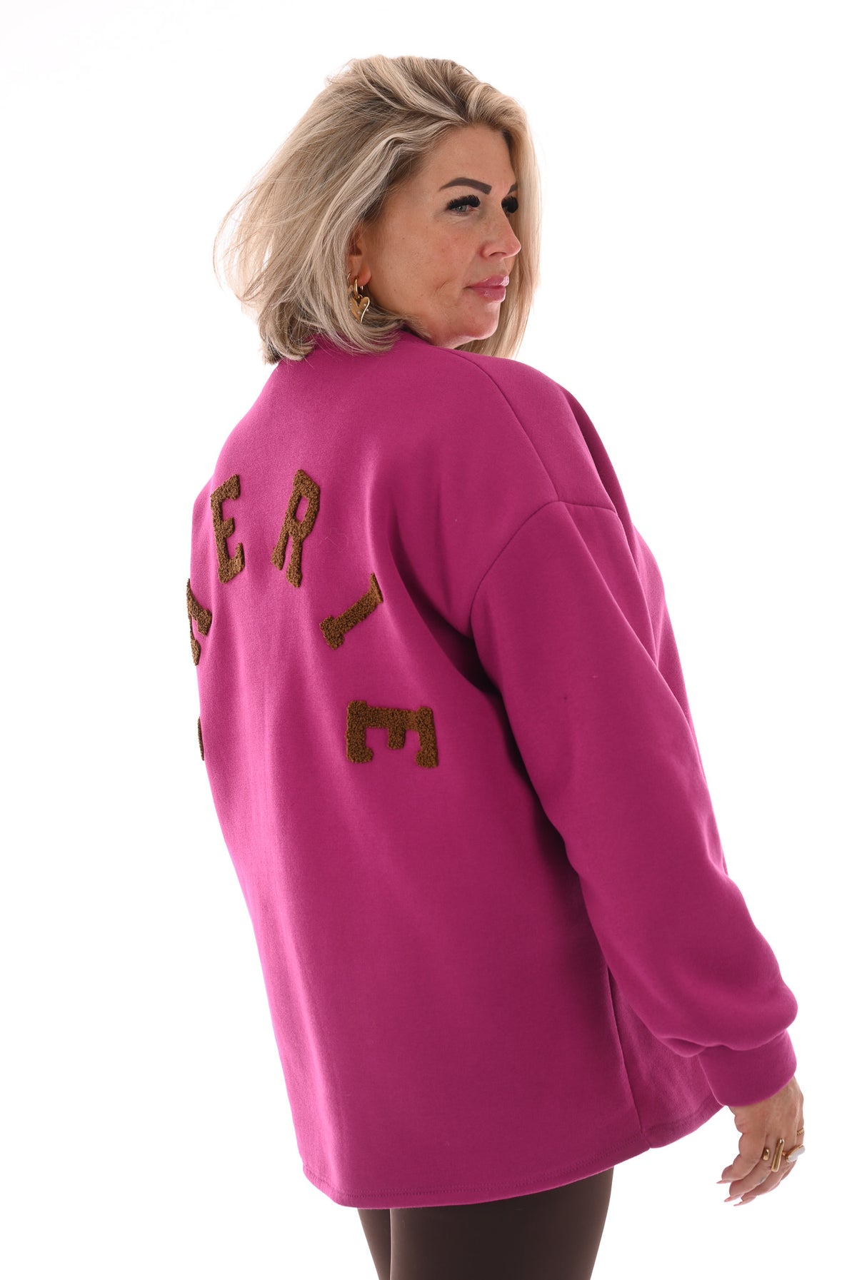 Sweater cherie teddy cyclaam