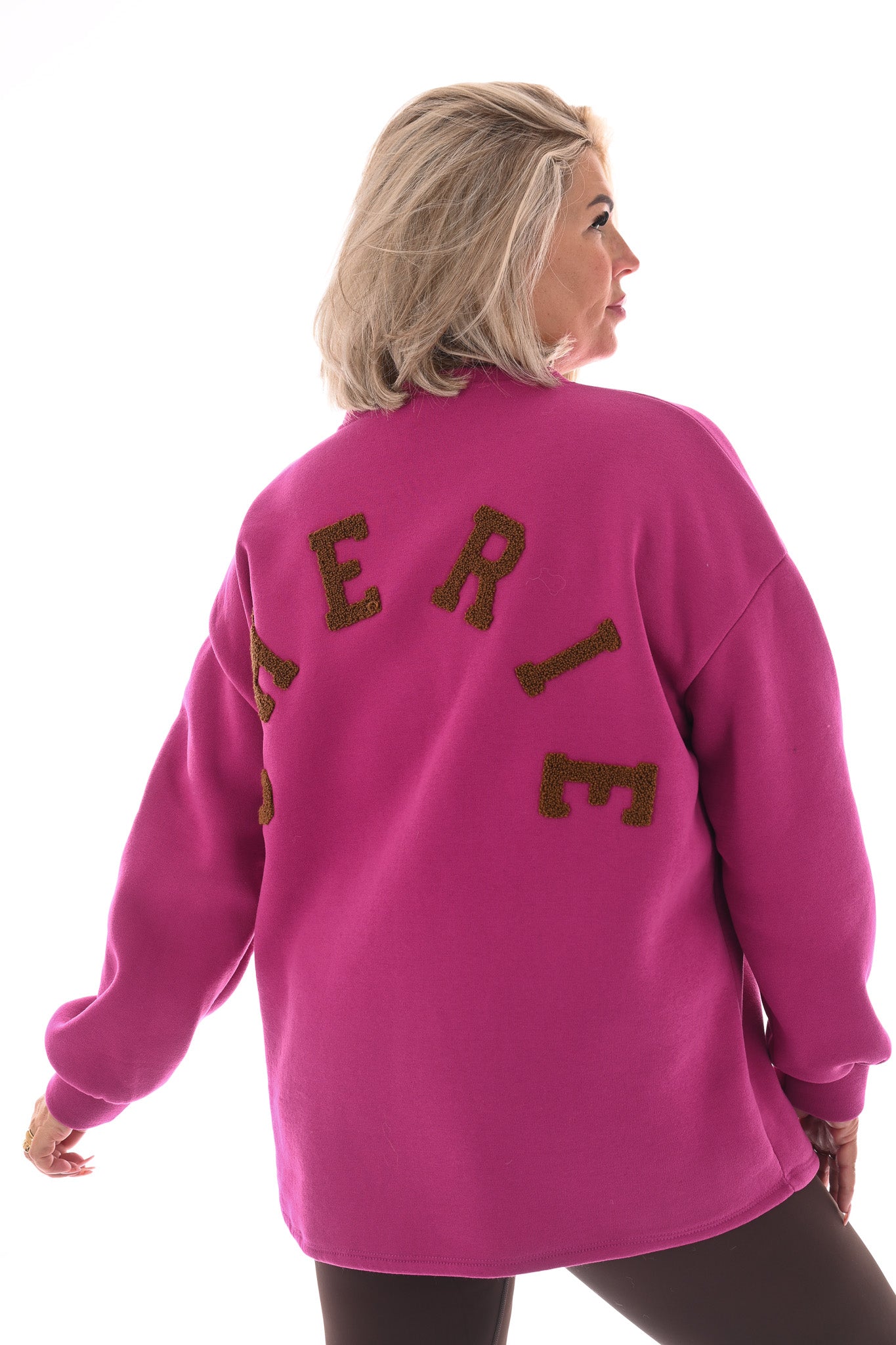 Sweater cherie teddy cyclaam