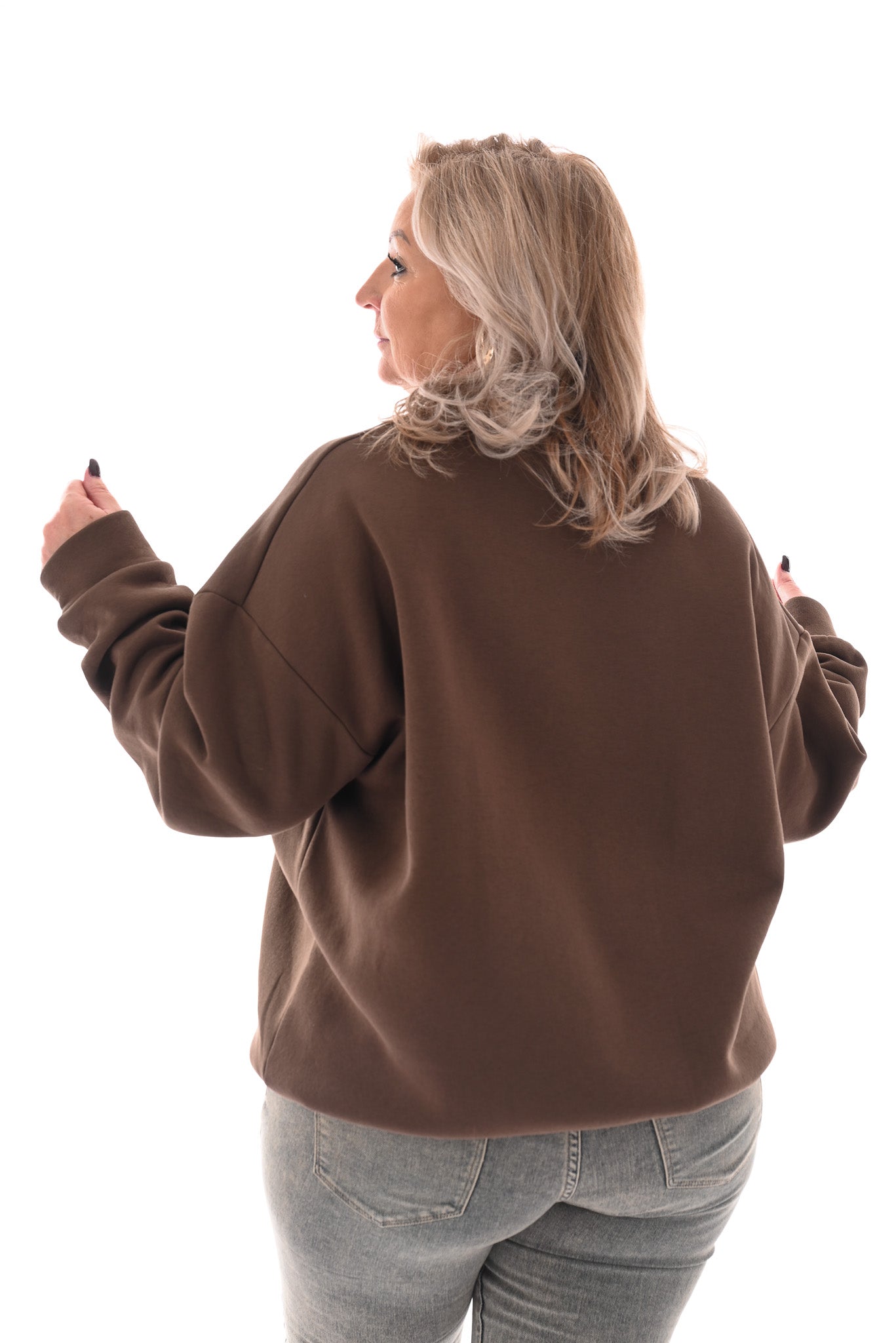 Sweater l'amour paris bruin