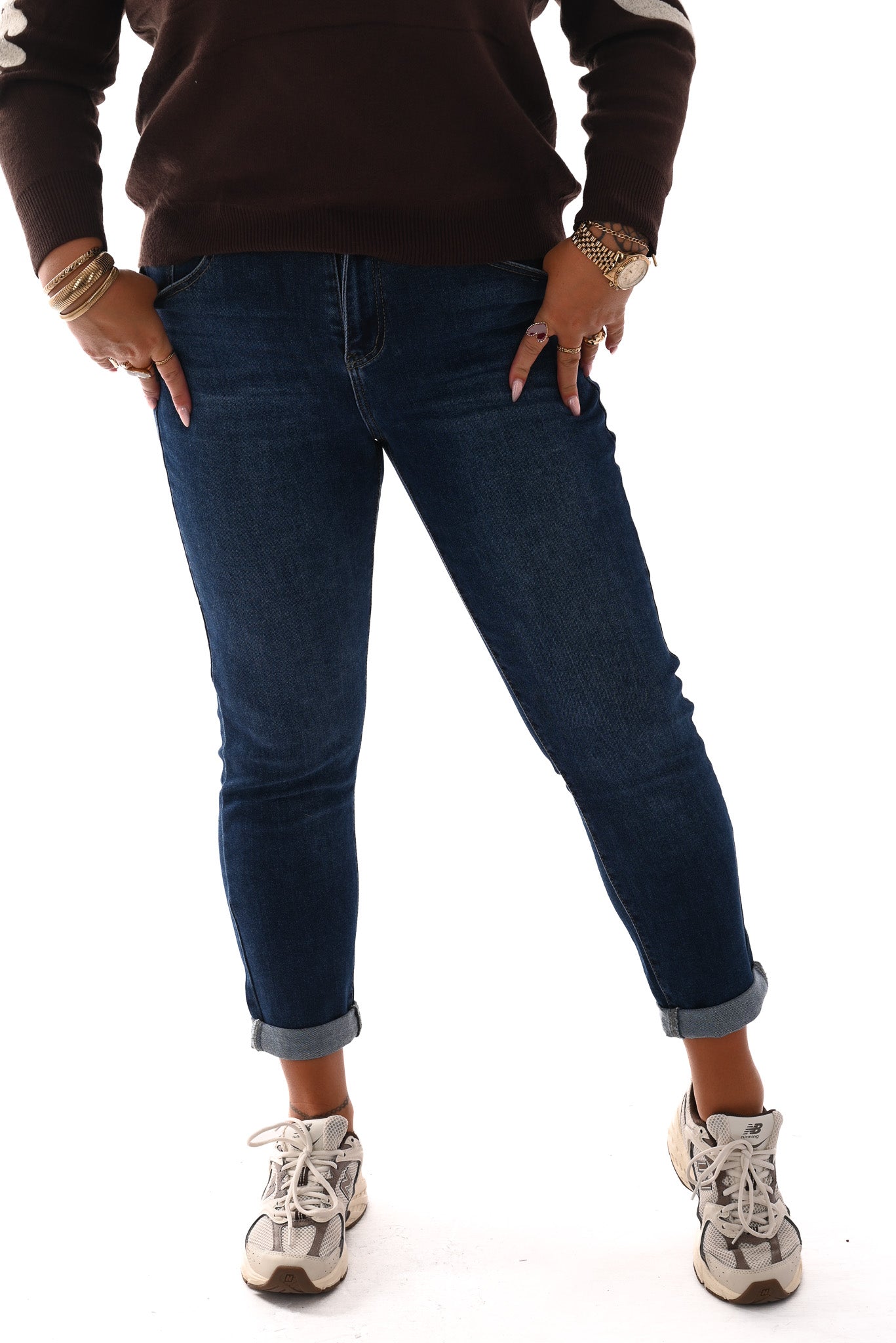 G-smack jeans mom fit blauw