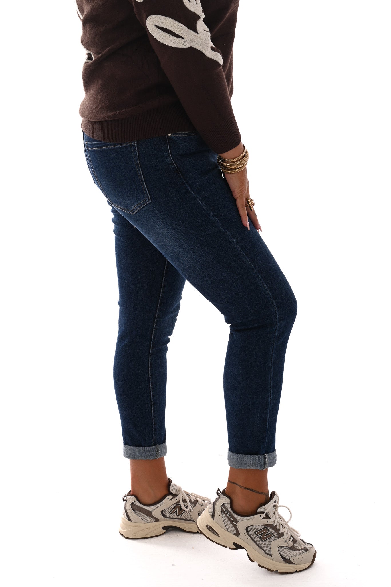 G-smack jeans mom fit blauw