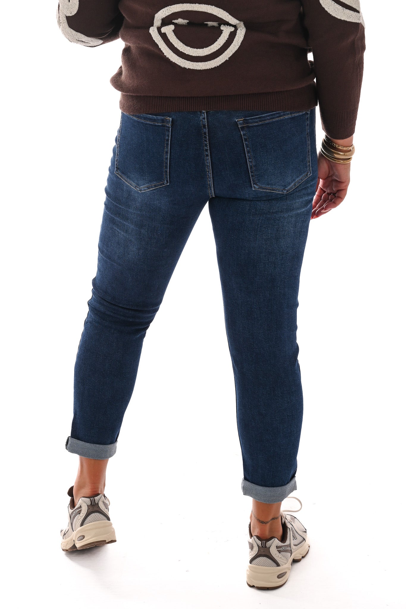 G-smack jeans mom fit blauw