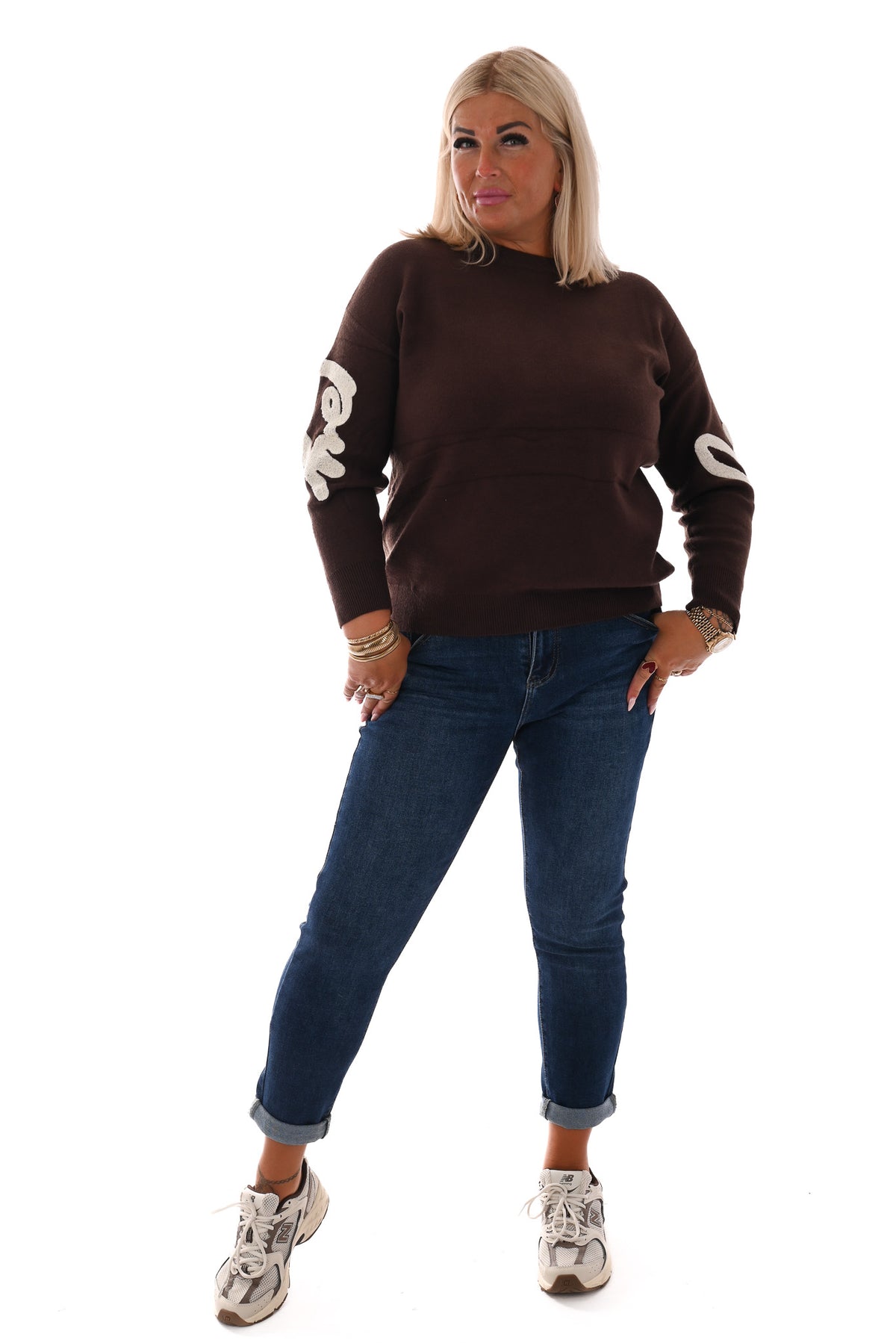 G-smack jeans mom fit blauw
