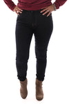 Kathy jeans push-up skinny donkerblauw
