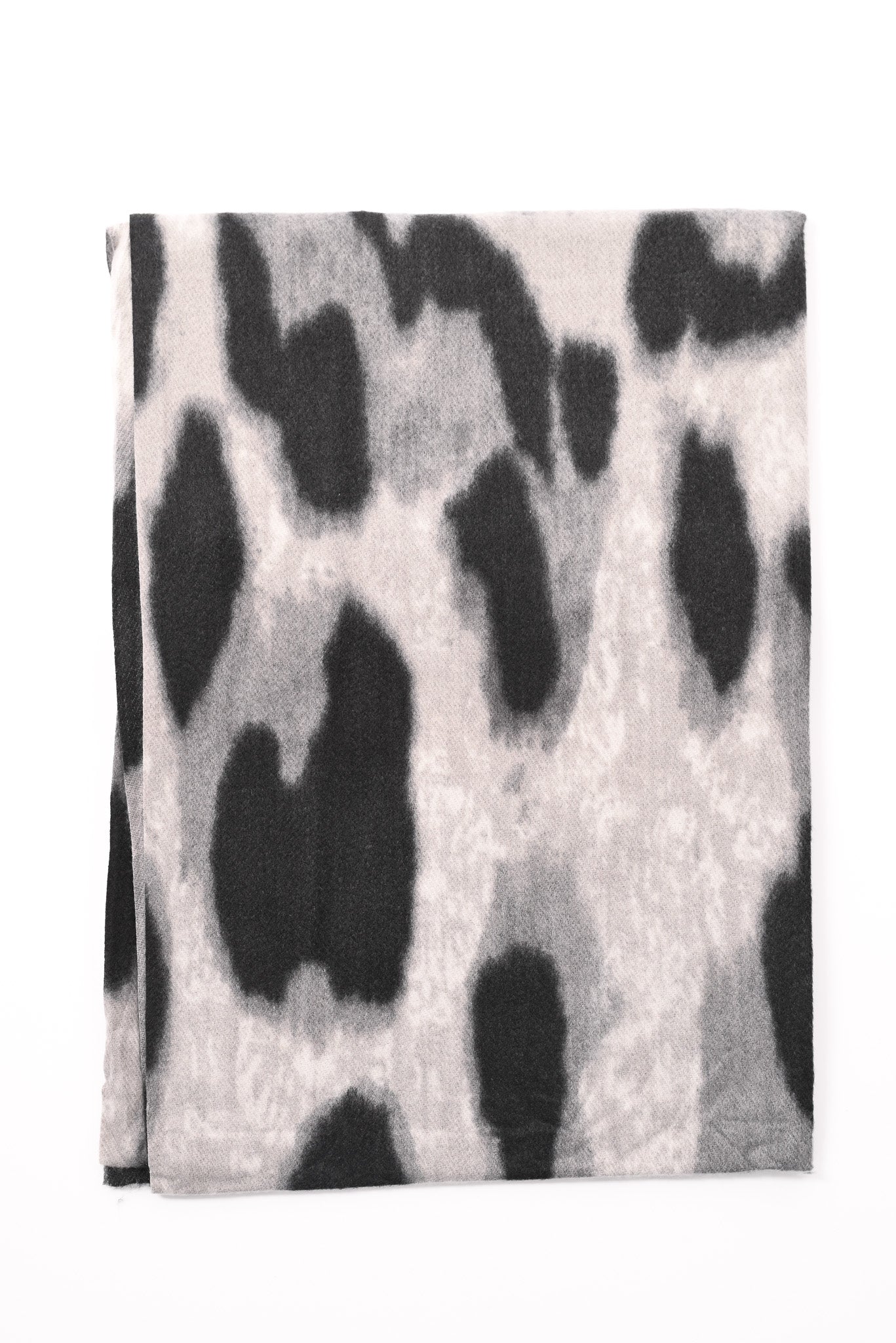 Sjaal grote panter grijs