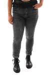 Redberry jeans mom fit grijs
