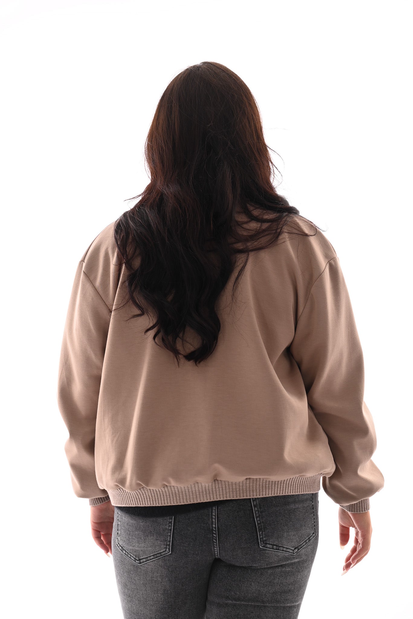 Bomber joggings jack uni lichtbruin