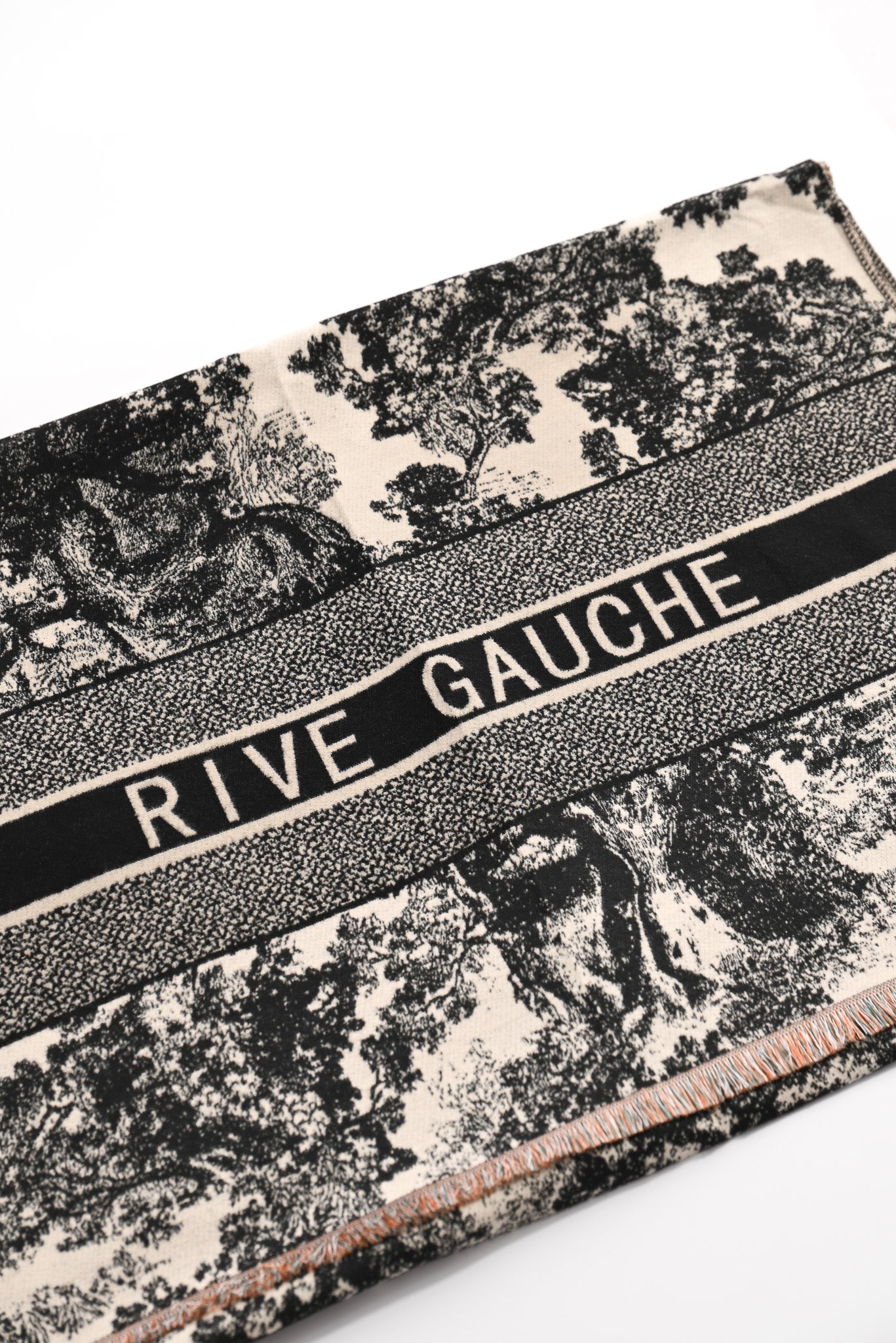 Luxe sjaal rive gauche zwart
