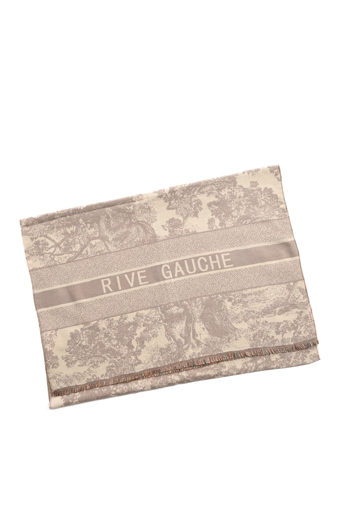 Luxe sjaal rive gauche beige