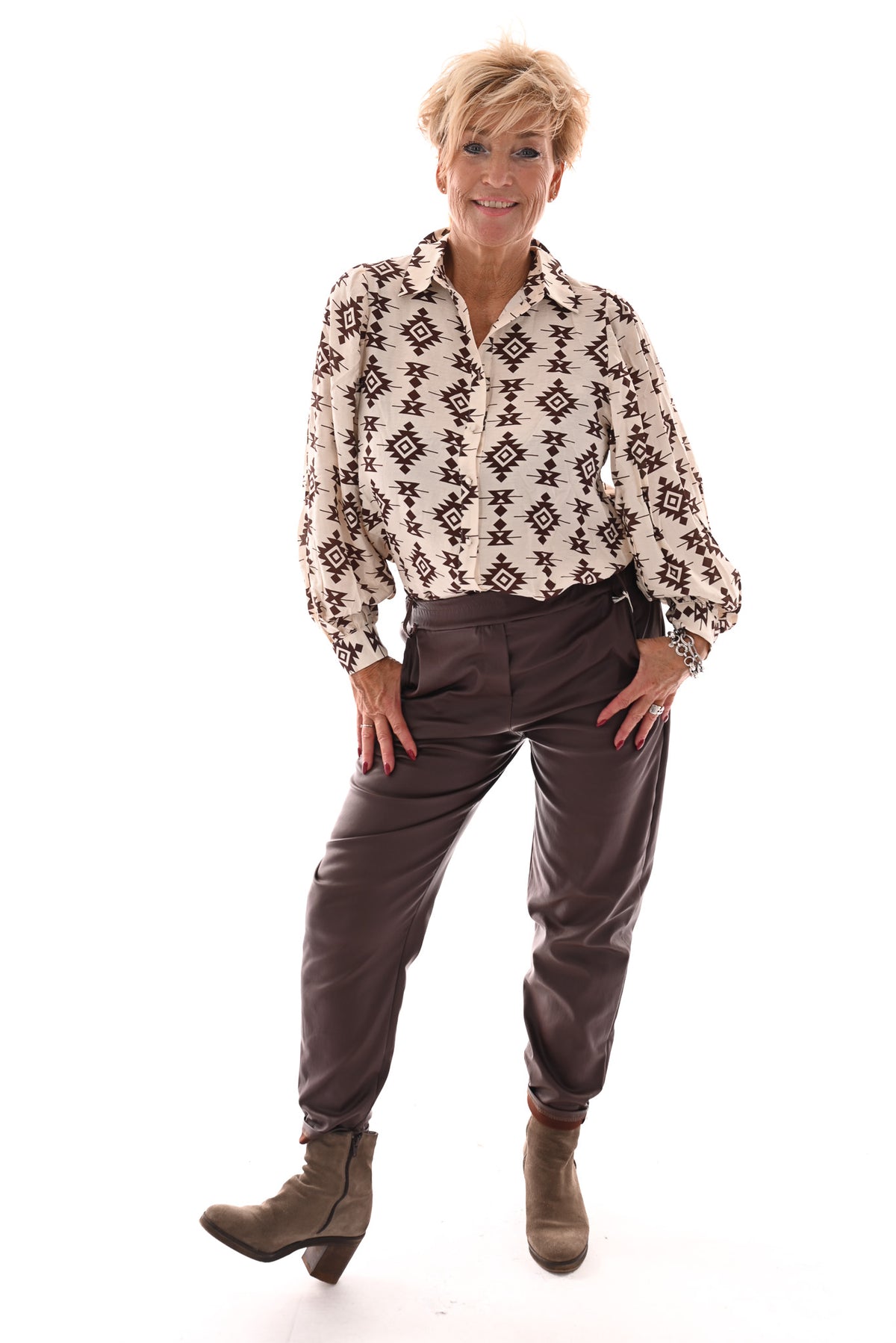 Blouse aztec roomwit