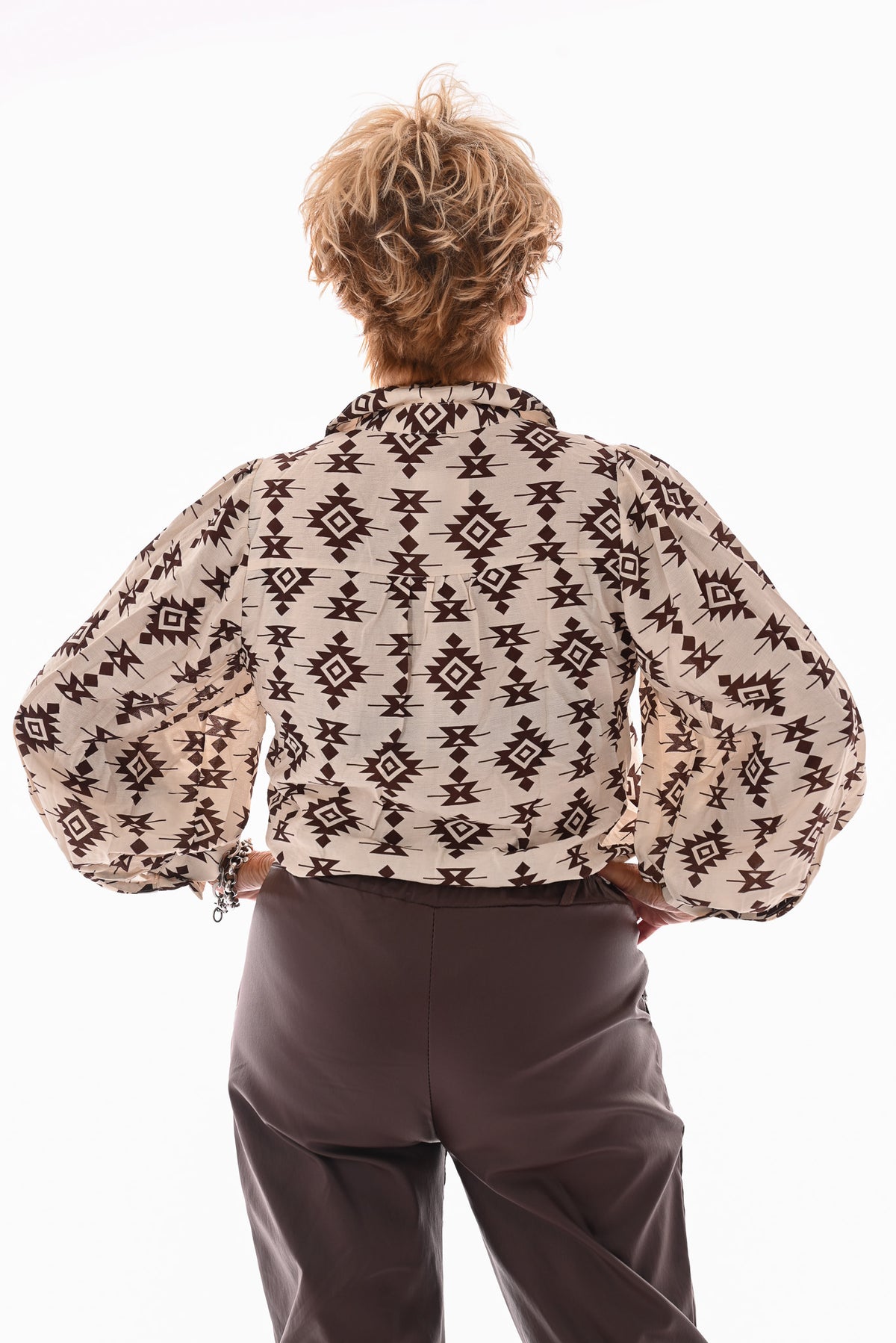 Blouse aztec roomwit