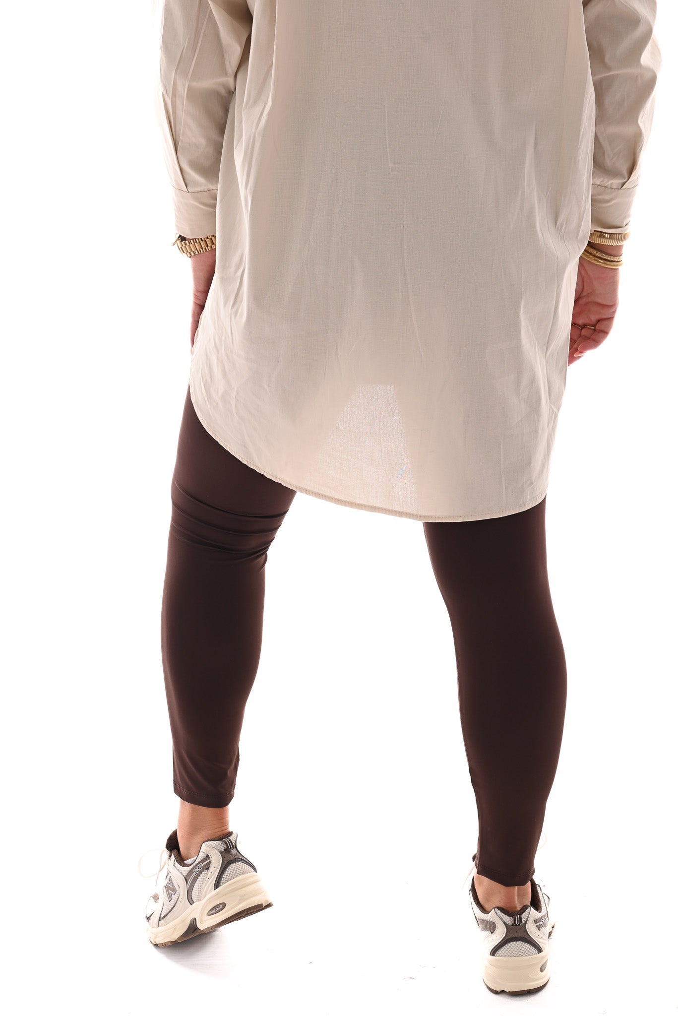 Travel legging uni bruin