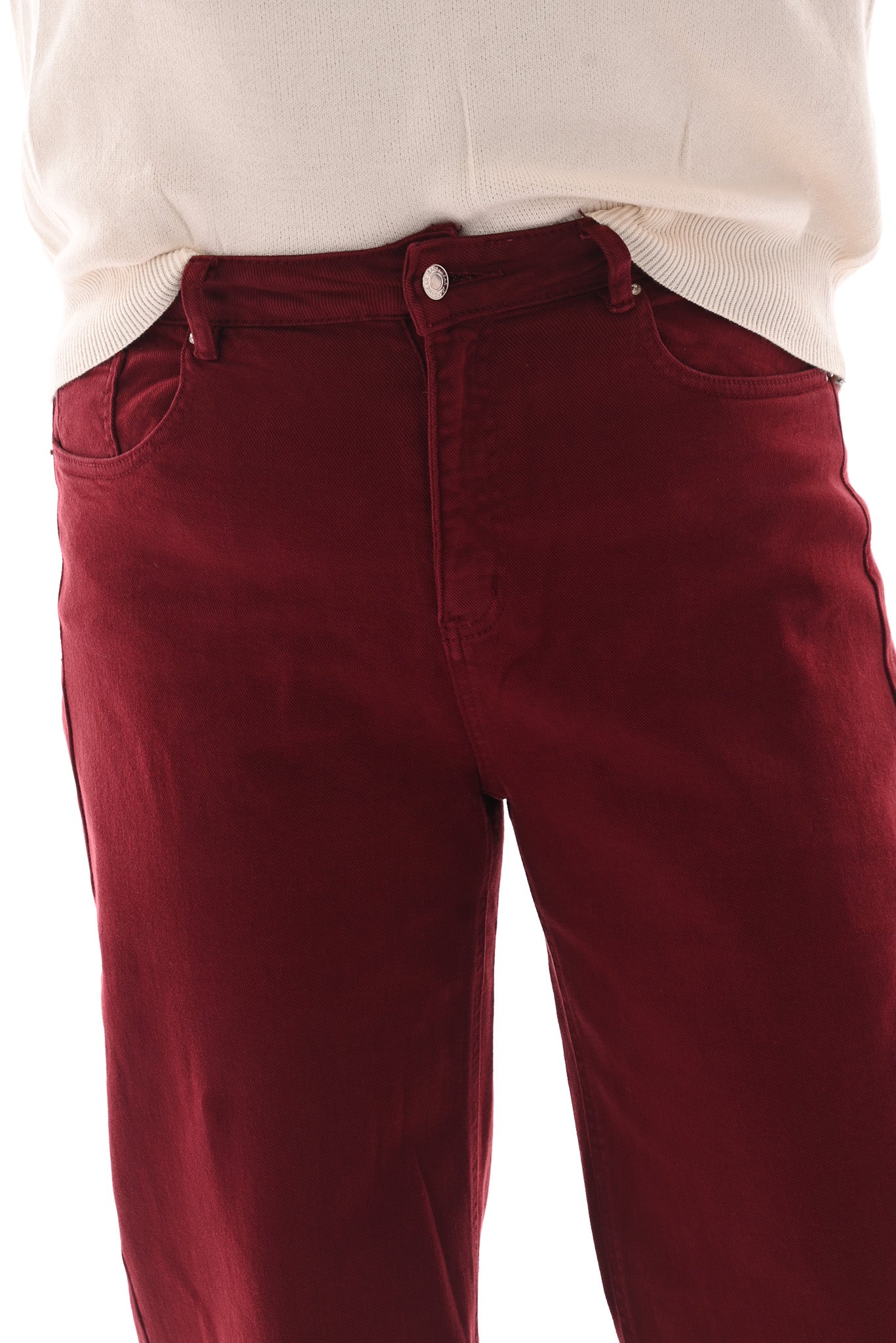 Monday wide leg bordeaux