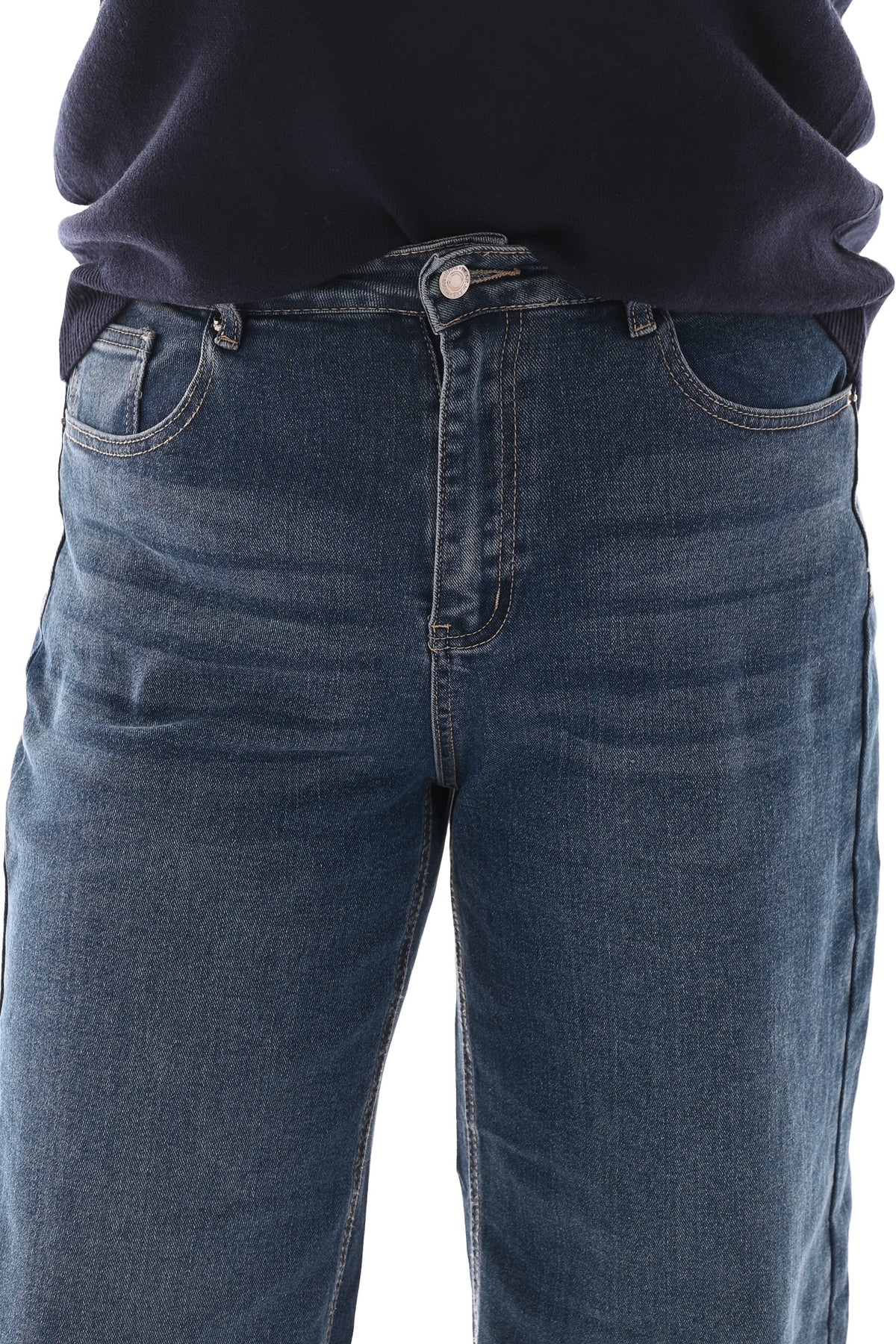Monday wide leg blauw