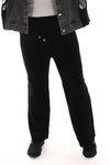 Lounge broek zwart