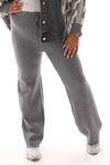 Lounge broek grijs
